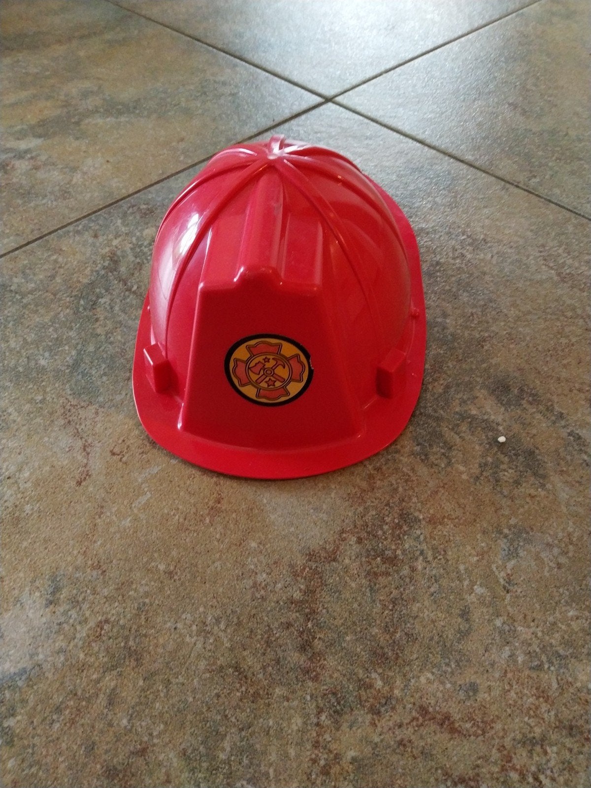 Rode brandweerhelm voor kinderen, Ophalen of Verzenden, Gebruikt, Jongen of Meisje