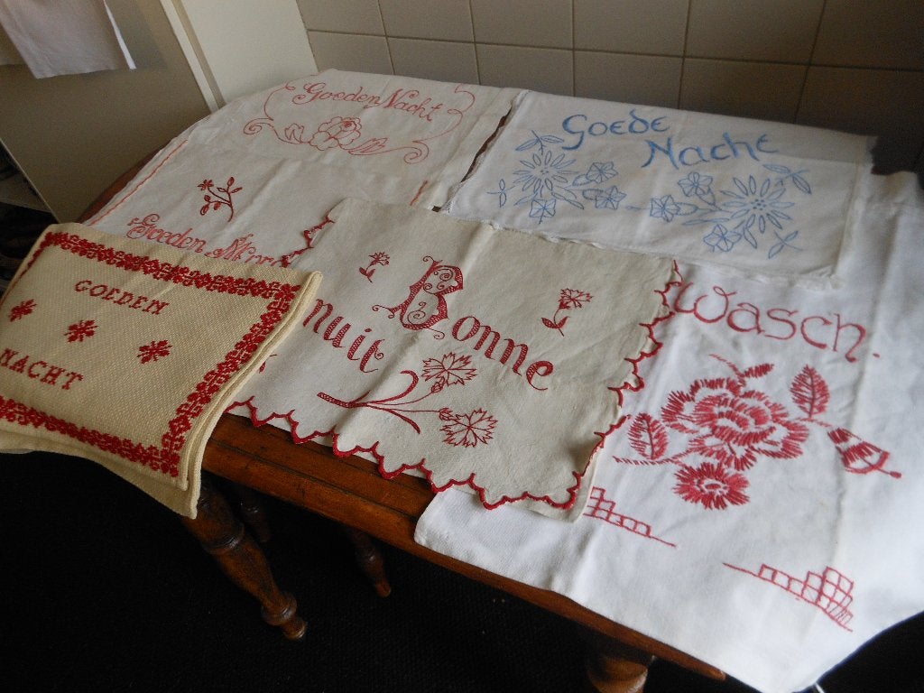 oude lingerie pyama zak -waszak, Antiek en Kunst, Curiosa en Brocante, Ophalen