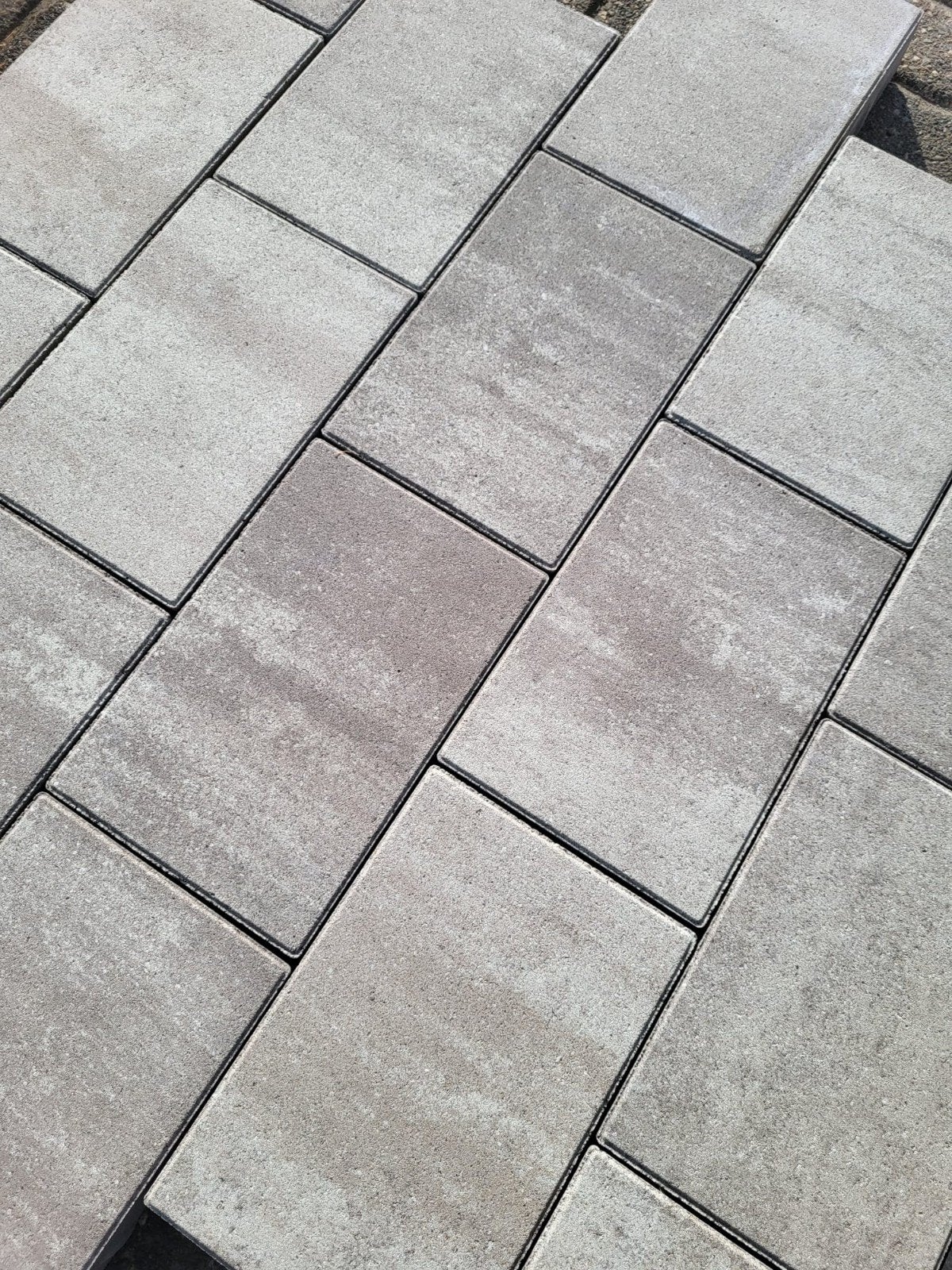 Nieuwe velutto 20x30x6cm stenen 79m2, Tuin en Terras, Tegels en Klinkers, Nieuw, Ophalen of Verzenden, 10 m² of meer, Beton