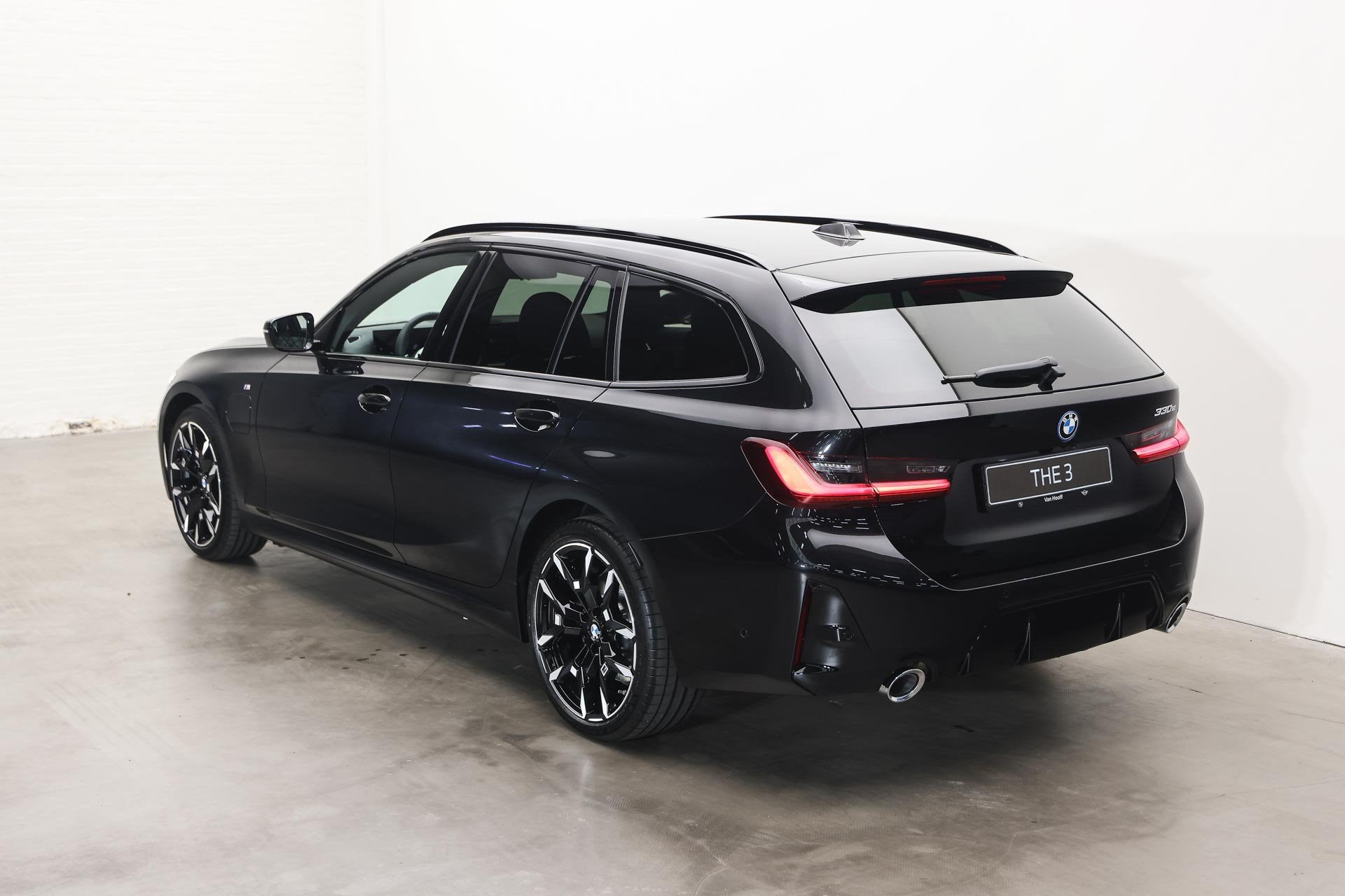 BMW 3 Serie Touring 330e M Sport Automaat / Trekhaak / Sport, Auto's, Automaat, Achterwielaandrijving, Zwart, 4 cilinders