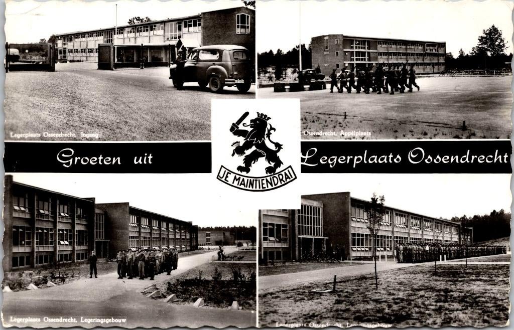 Ossendrecht - Groeten uit Legerplaats jaren 50, Verzenden, 1940 tot 1960, Gelopen, Noord-Brabant