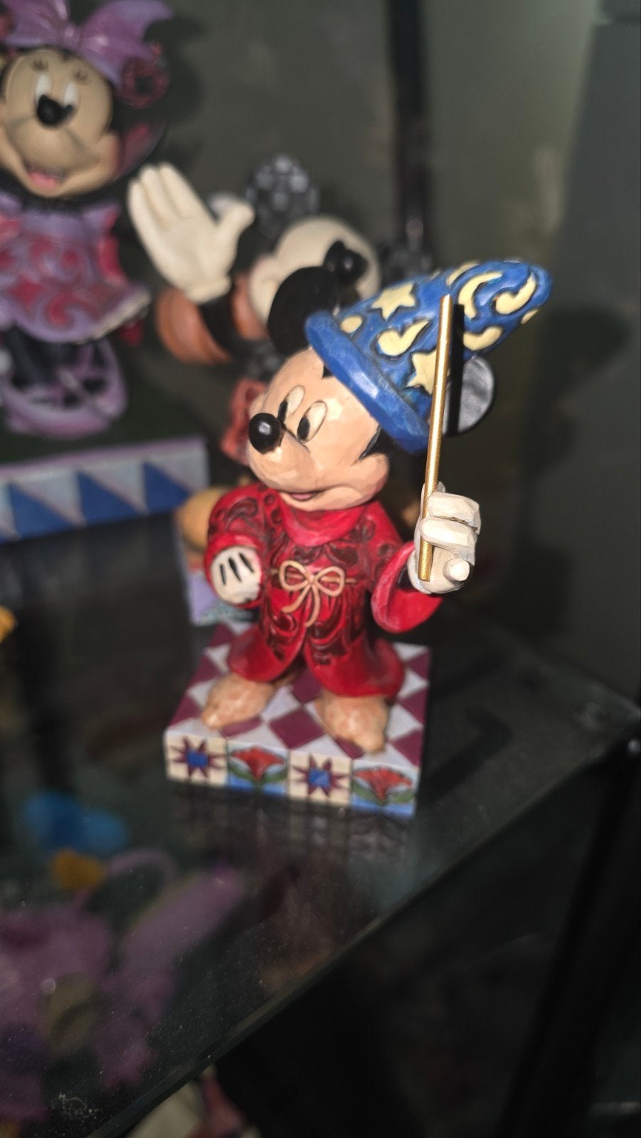 Mickey Mouse Tovenaarsleerling Beeldje Disney, Verzamelen, Ophalen, Mickey Mouse, Zo goed als nieuw, Beeldje of Figuurtje