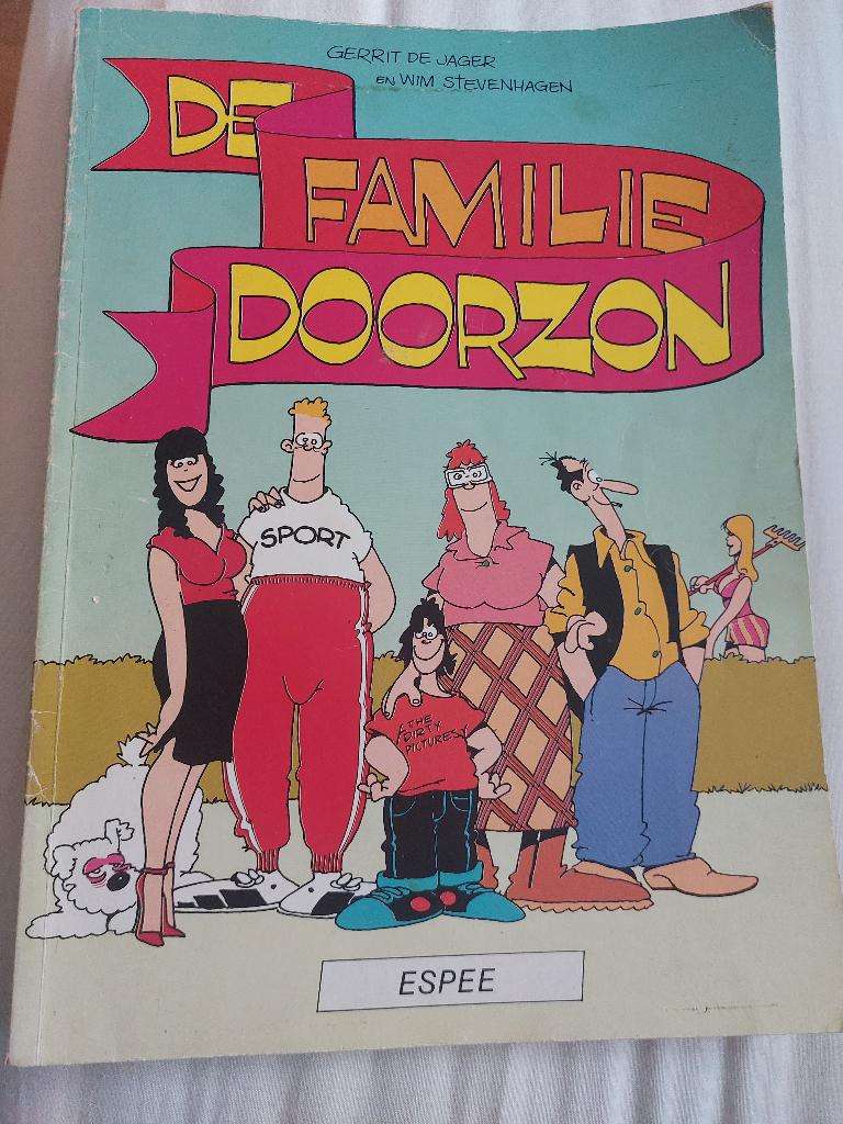 de familie Doorzon, Espee, Boeken, Stripboeken, Eén stripboek, Ophalen of Verzenden
