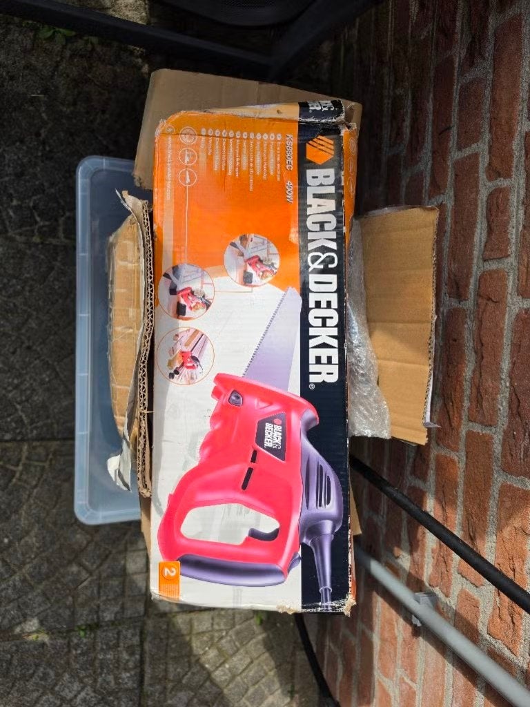 Black decker ks880ec, Ophalen, Decoupeerzaag, Zo goed als nieuw, 30 tot 70 mm