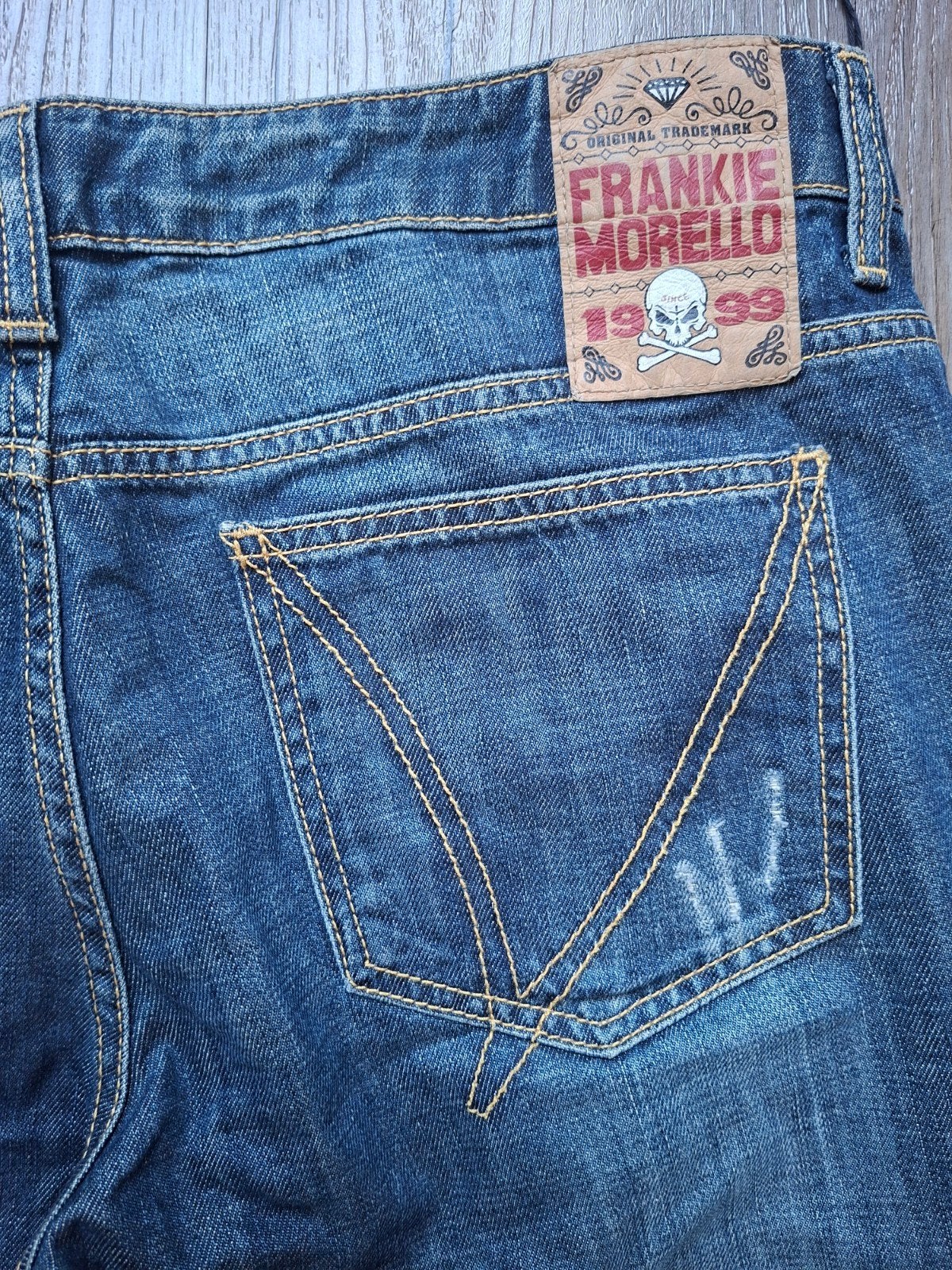 FRANKIE MORELLO jeans W36 L34, W36 - W38 (confectie 52/54), Blauw, FRANKIE MORELLO, Nieuw