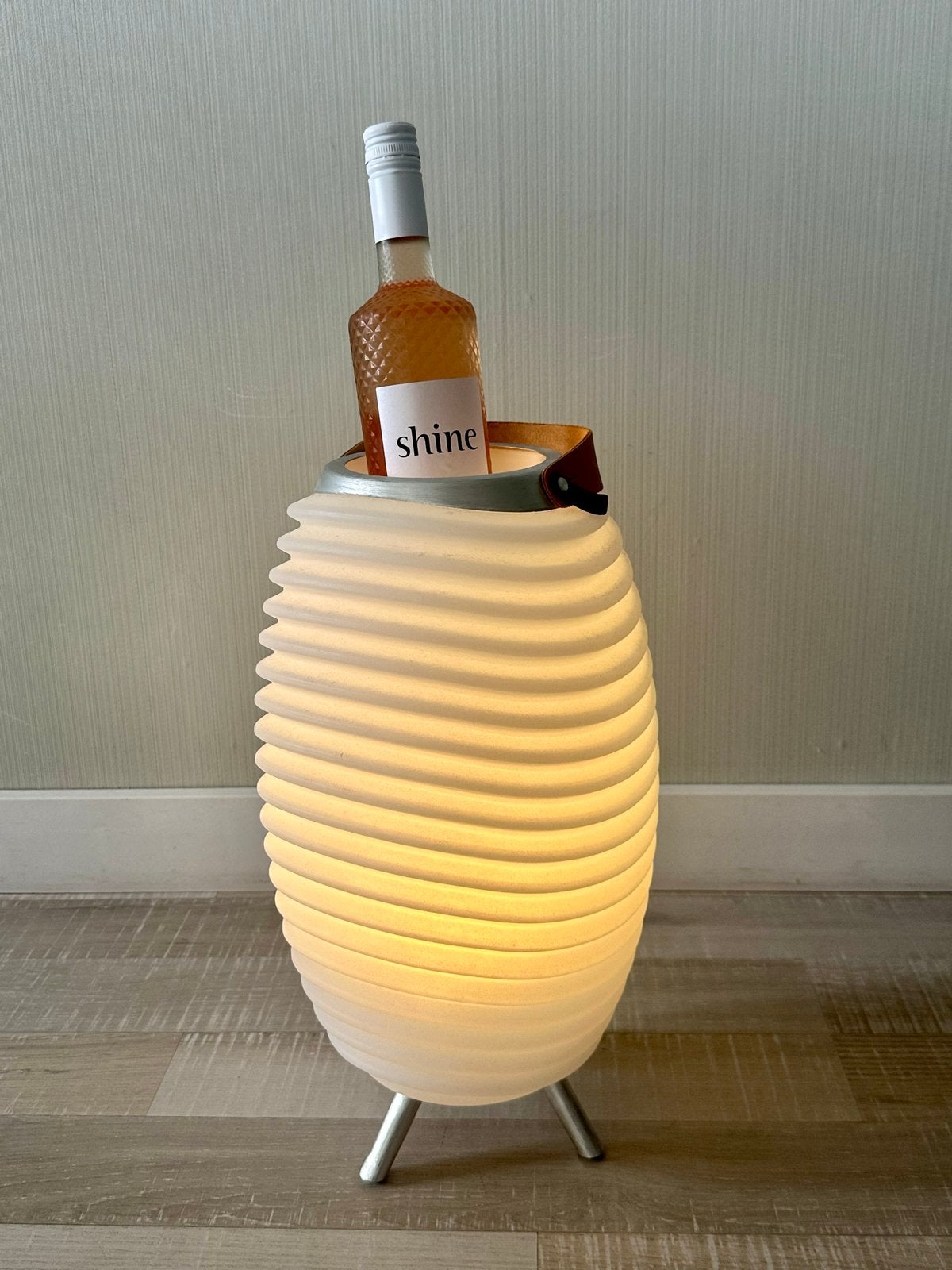 Kooduu Synergy 35S: LED Lamp, Bluetooth Speaker & Koeler, Ophalen, Kunststof, Zo goed als nieuw, Modern