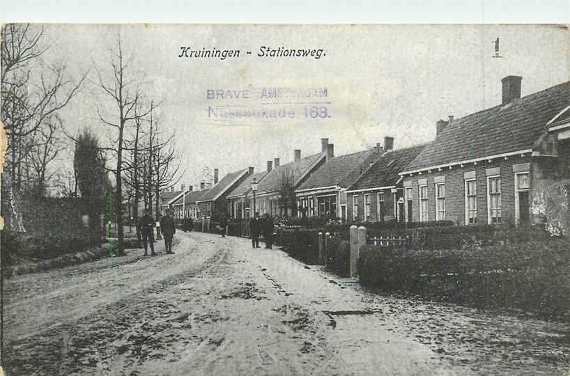 380-669-005 Kruiningen Stationsweg, Verzenden, Voor 1920, Zeeland