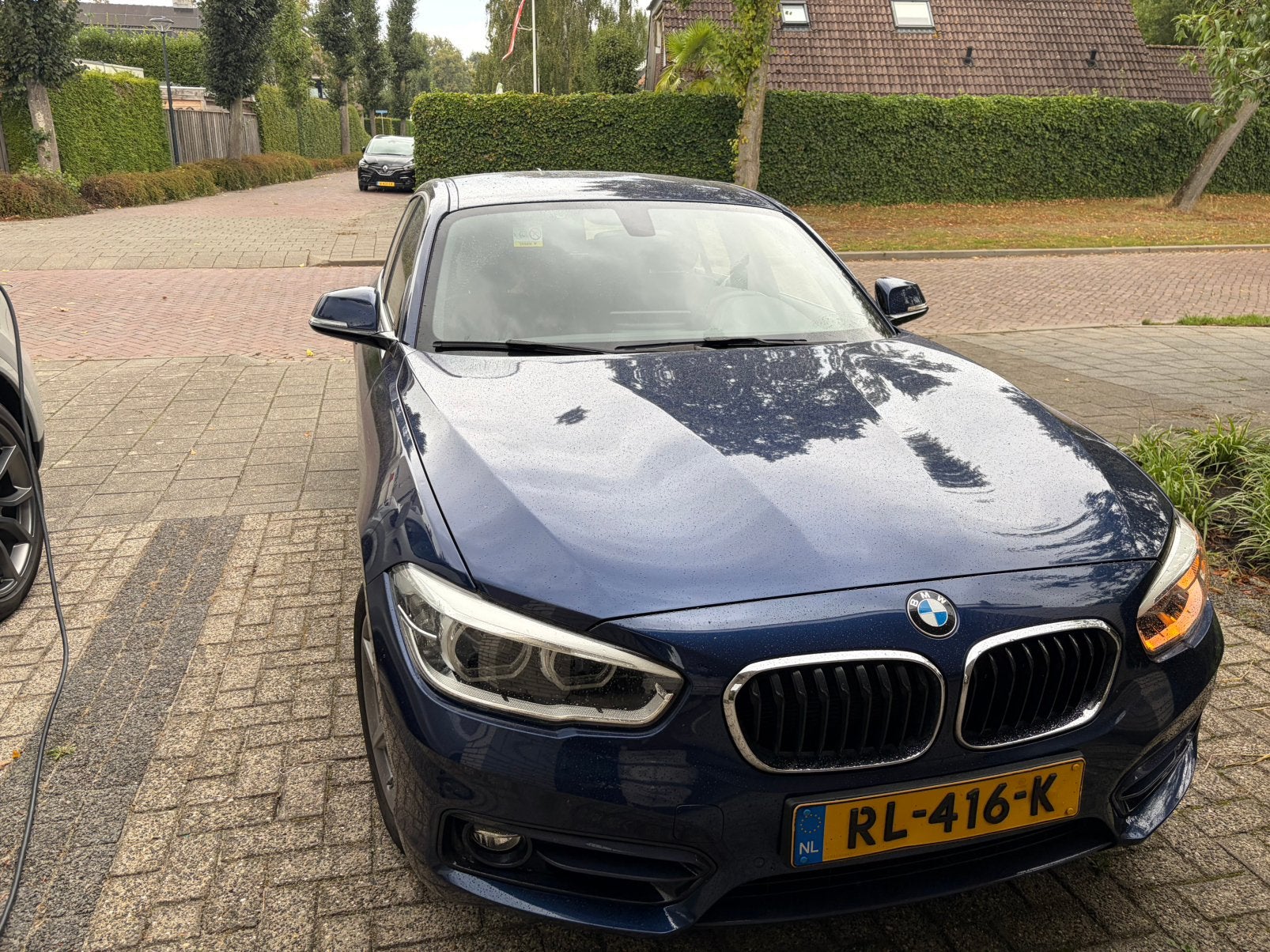 BMW 1-Serie 118i 136pk Aut 2018 Blauw, Auto's, BMW, Blauw, 650 kg, Particulier, 3 cilinders