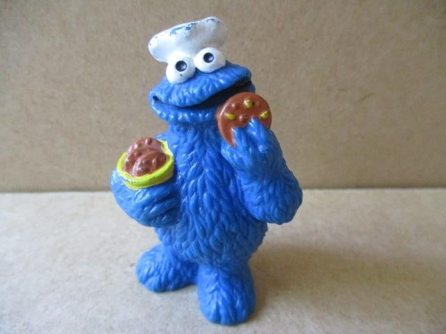 adv11182 sesamstraat / muppets poppetje 20, Ophalen, Gebruikt, Tv, Actiefiguur of Pop