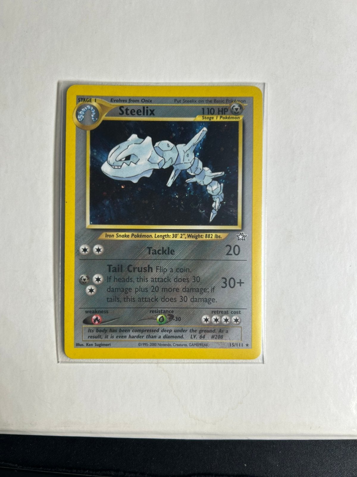 Steelix (NG 15), Ophalen, Zo goed als nieuw
