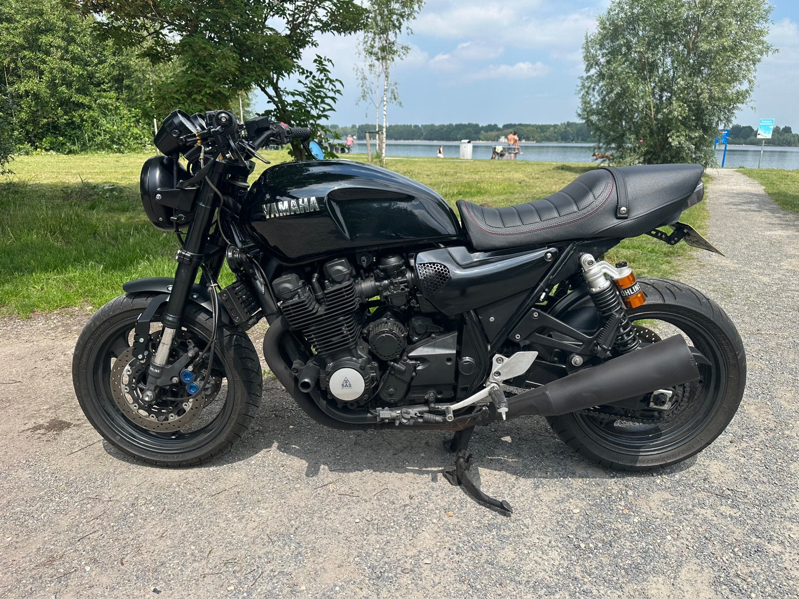Super mooie zwarte Yamaha XJR uit 2000, Motoren, Occasion, 4 cilinders, Motorrijbewijs A, Particulier