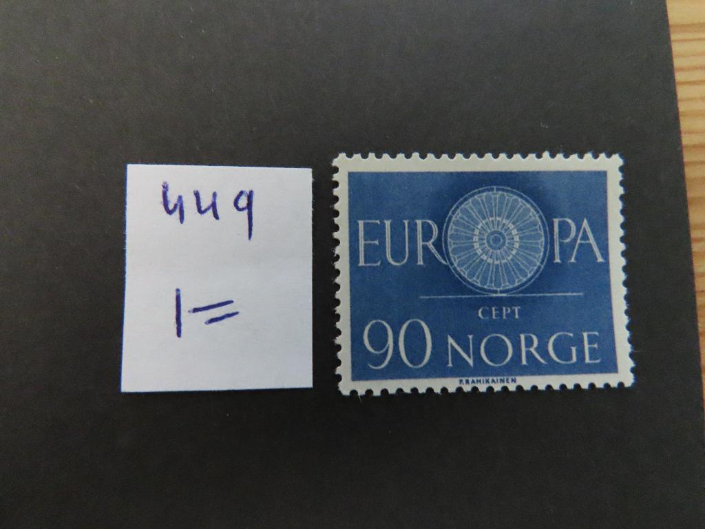 Noorwegen 449, Postzegels en Munten, Ophalen of Verzenden, Noorwegen, Postfris