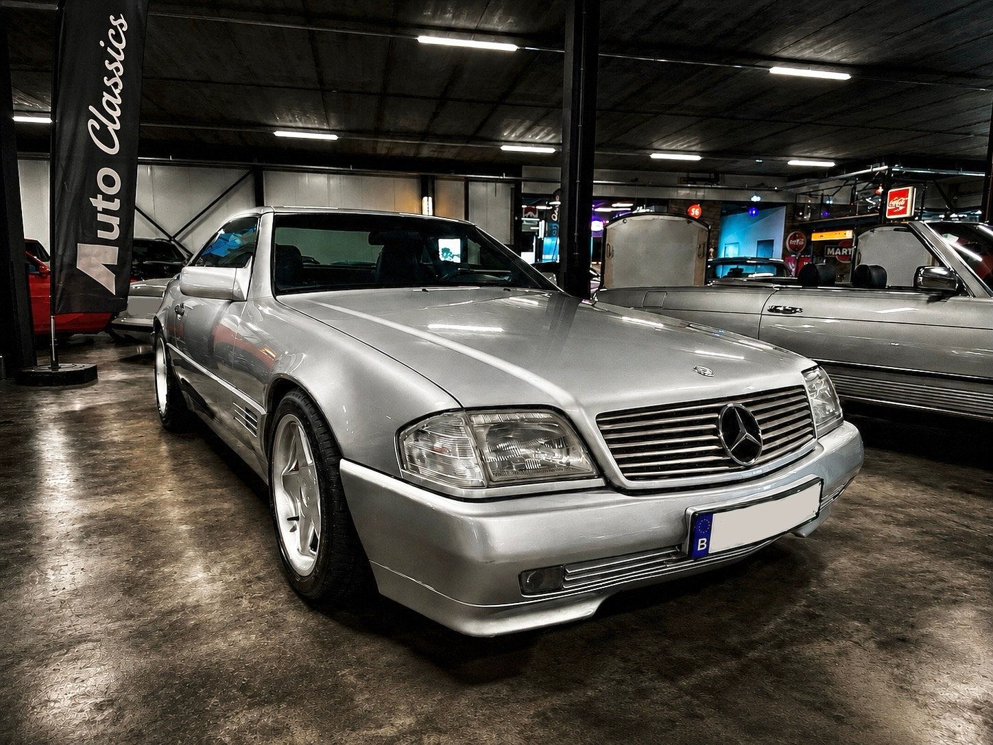 Mercedes SL 280 ✅ 17” velgen | 4 zitpl | LPG, Automaat, Achterwielaandrijving, Zwart, Cabriolet