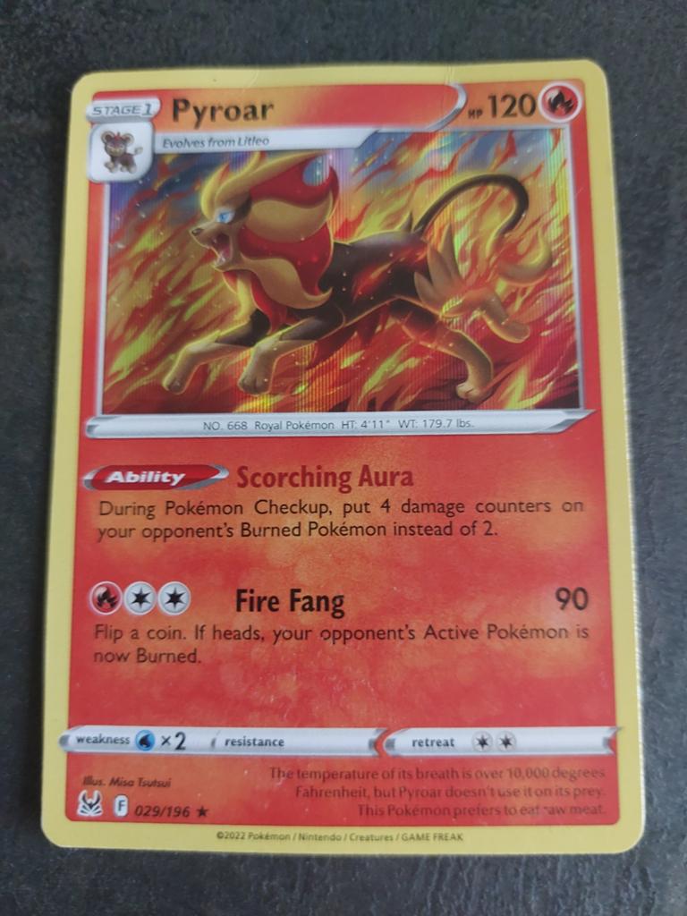 Pyroar te koop, Ophalen of Verzenden