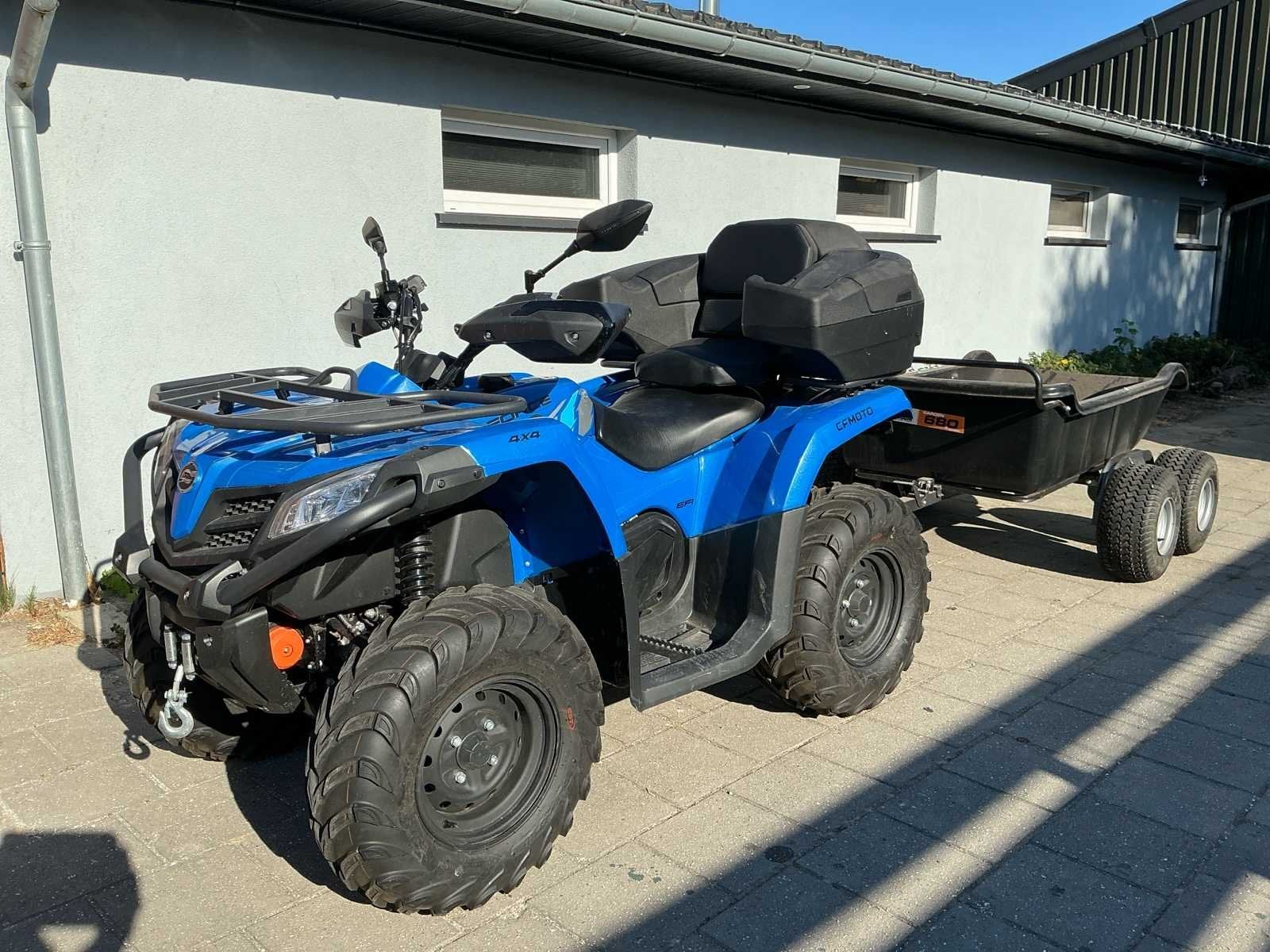 2024 Cfmoto CFORCE450S Quad met aanhanger, Motoren, Quads en Trikes