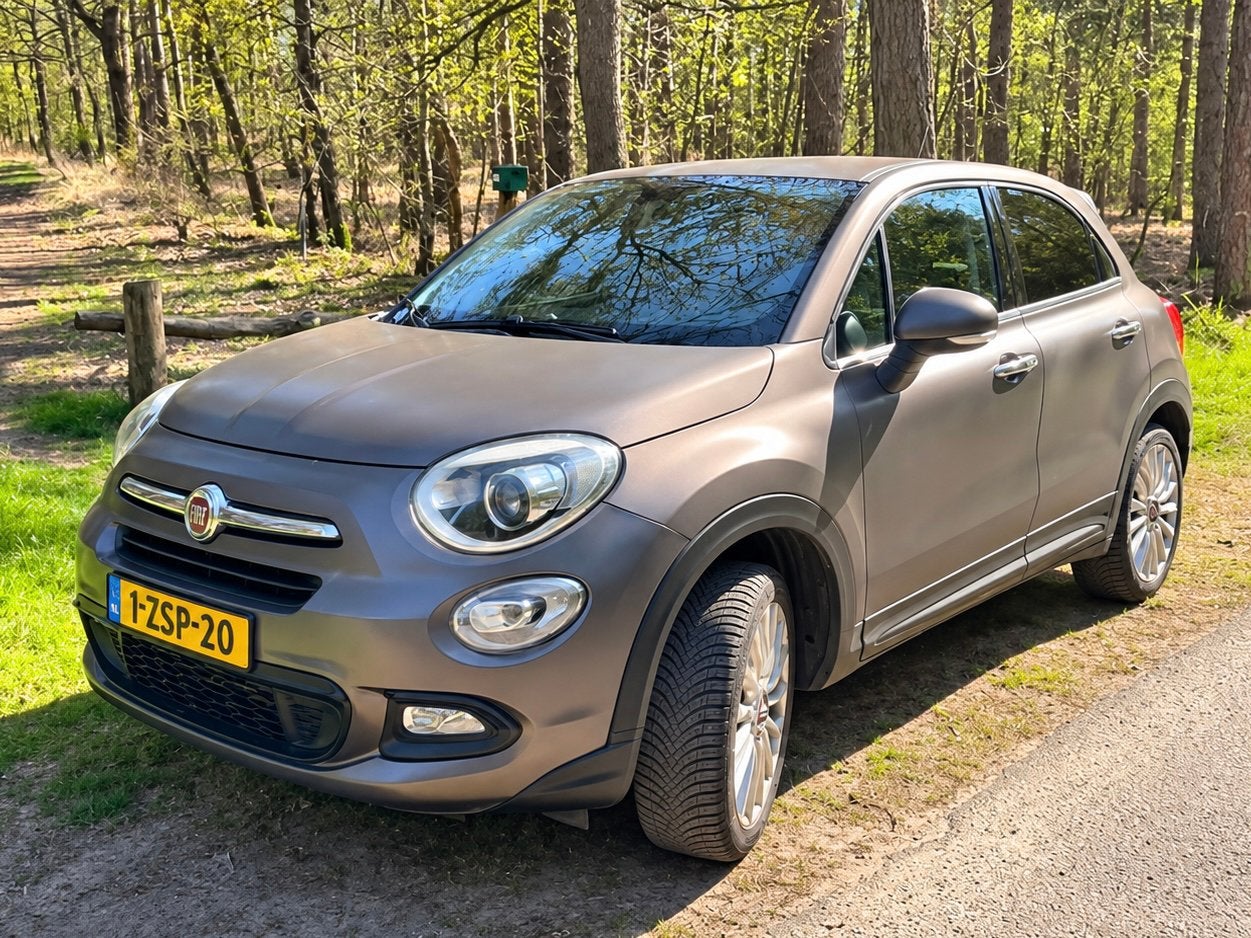 ‼️FIAT 500X 1.4 TURBO 16V 140PK MULTIAR BJ2015 NIEUWSTAAT‼️, Auto's, Voorwielaandrijving, Dealer onderhouden, 4 cilinders, Bruin