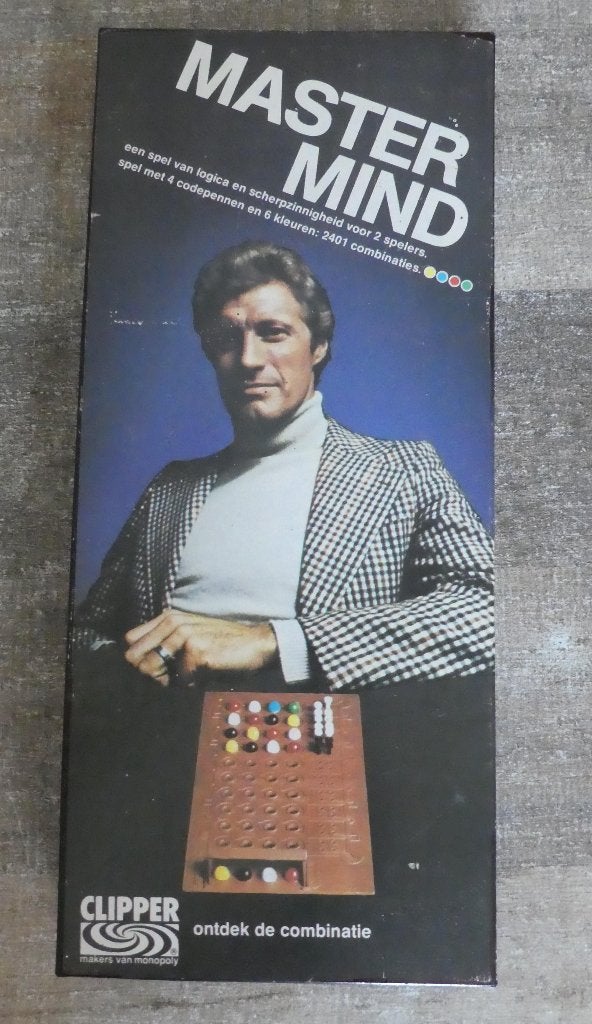 Mastermind Clipper vanaf 8 jaar., Een of twee spelers, Ophalen of Verzenden, Zo goed als nieuw, Clipper