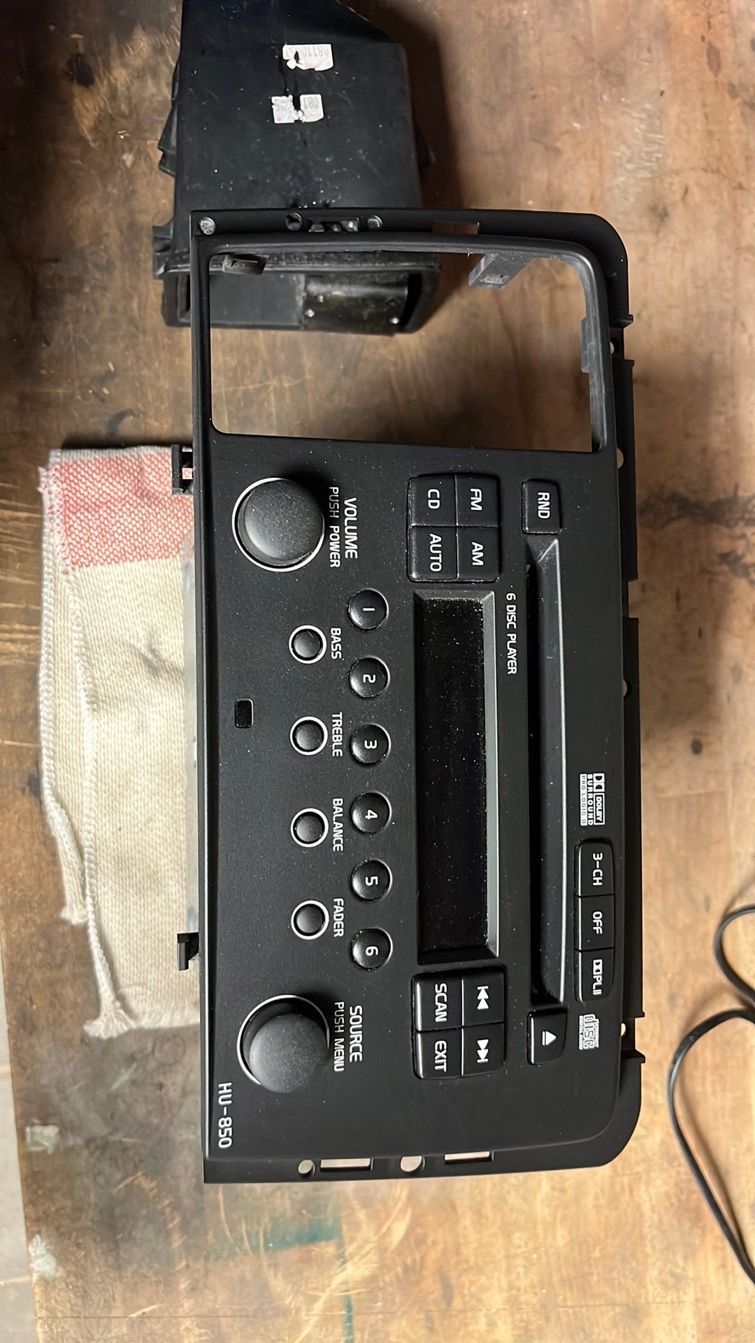 Volvo HU-850, Ophalen, Gebruikt