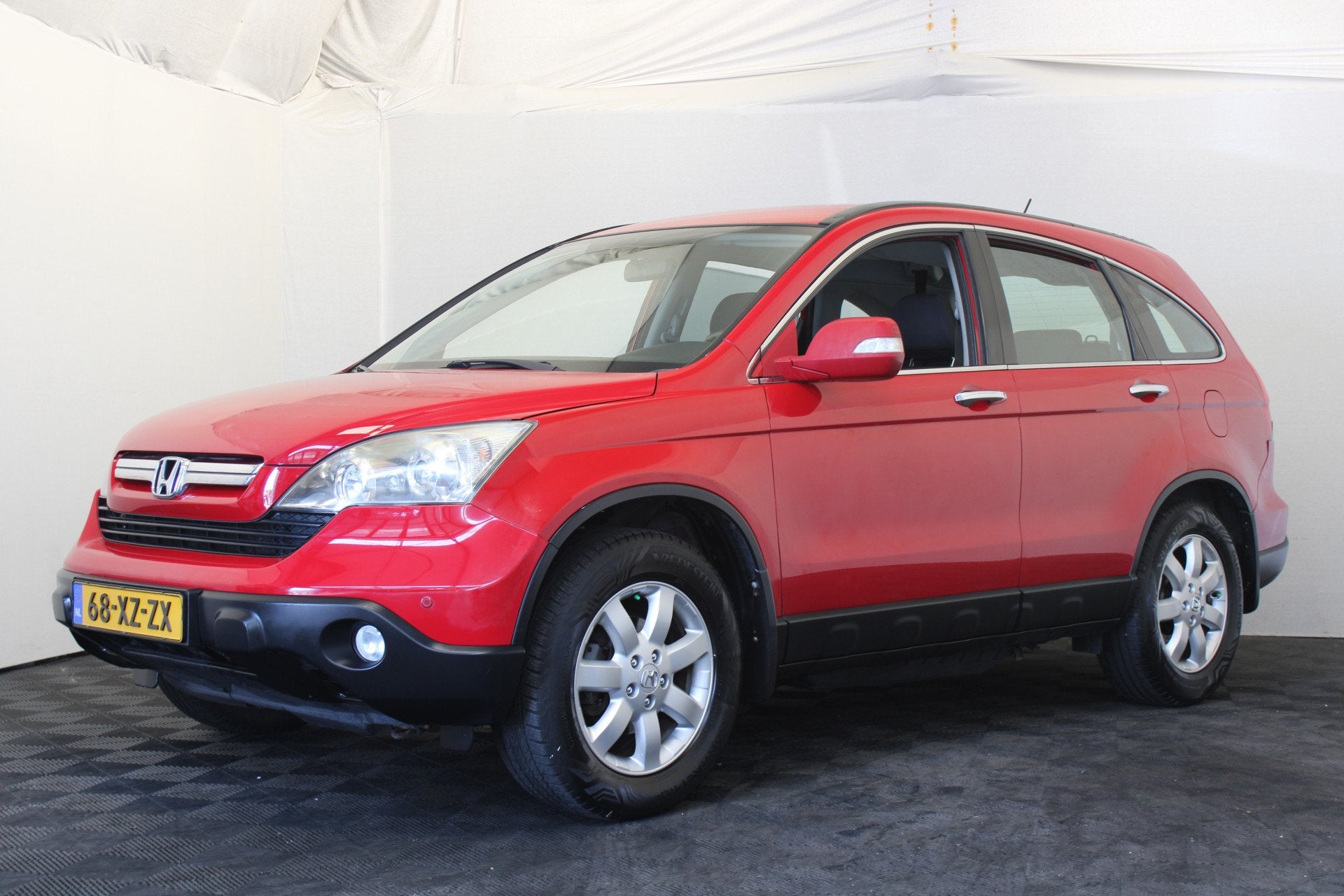 Honda CR-V 2.0i Elegance (bj 2007, automaat), 1998 cc, Stof, Gebruikt, Zwart
