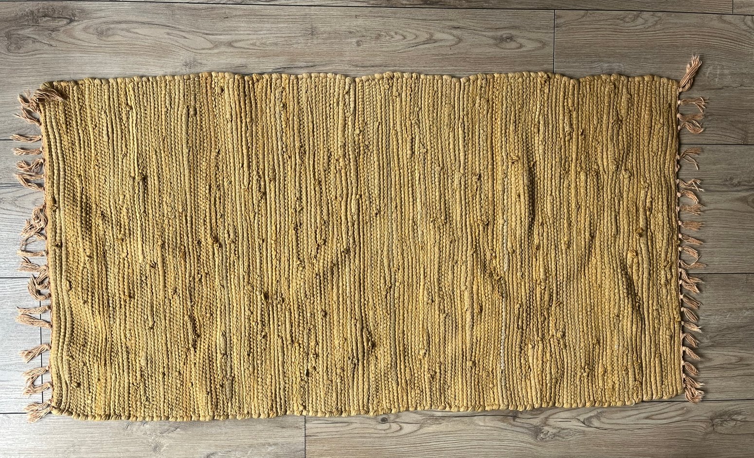Geel vloerkleed voor babykamer, 100 tot 150 cm, Geel, Zo goed als nieuw, Rechthoekig