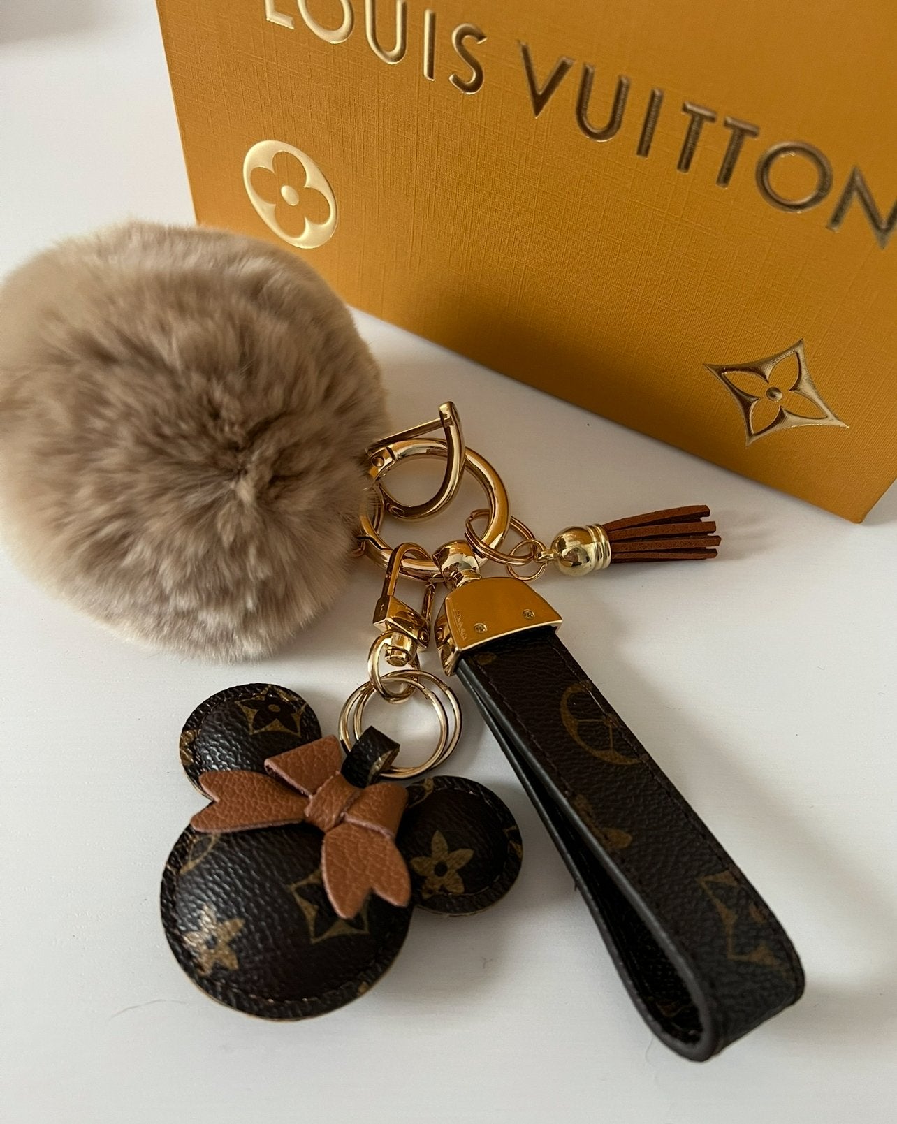 Louis Vuitton Sleutelhanger, Ophalen of Verzenden, Zo goed als nieuw