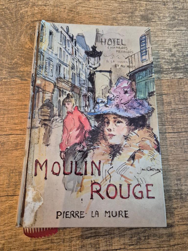 Vintage roman Moulin Rouge van Pierre La Mure, 1953, Boeken, Gelezen, Ophalen of Verzenden, Nederland, Pierre La Mure