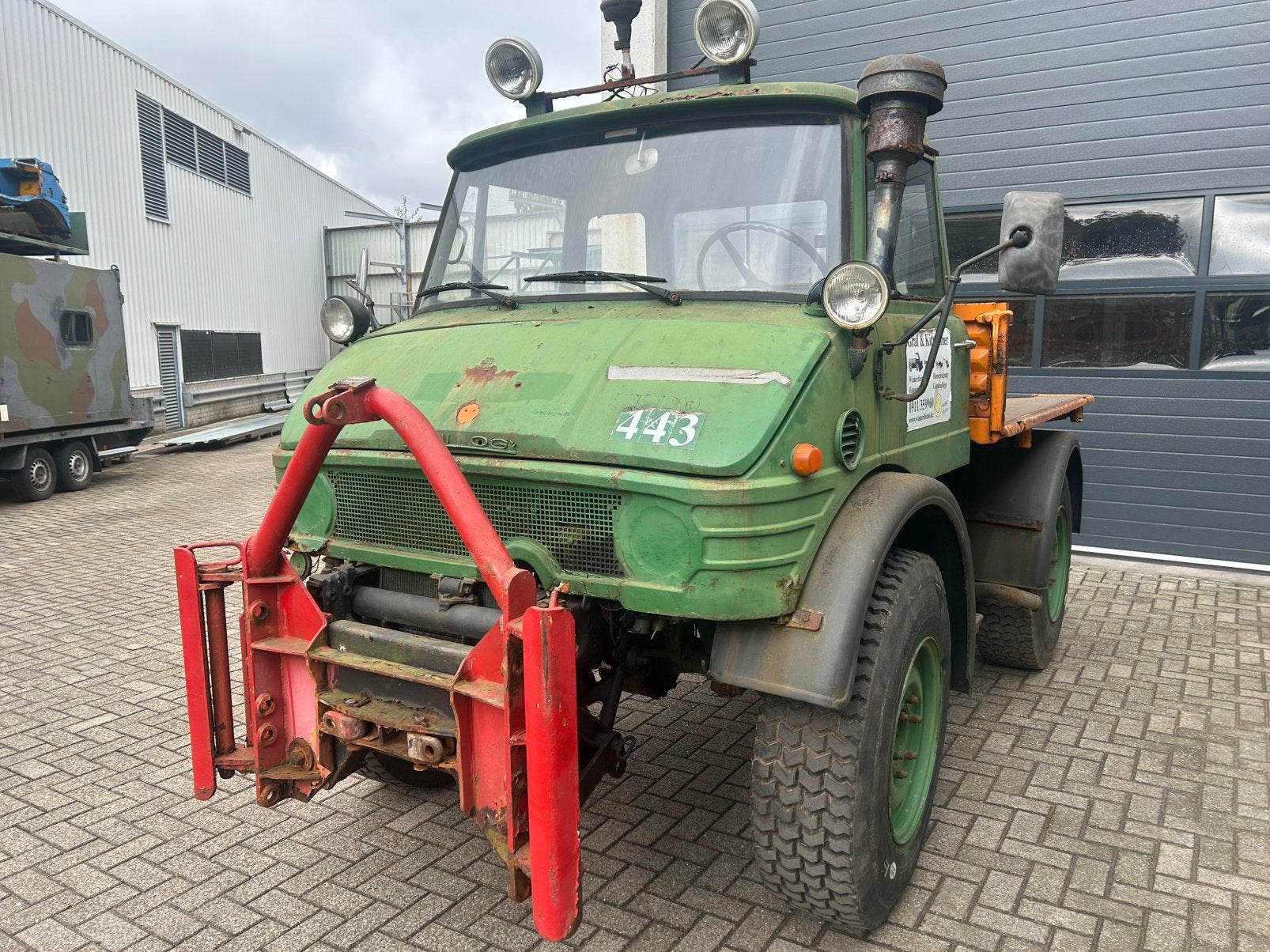 Unimog 403 MOET WEG, Ophalen, Gebruikt, Mercedes-Benz
