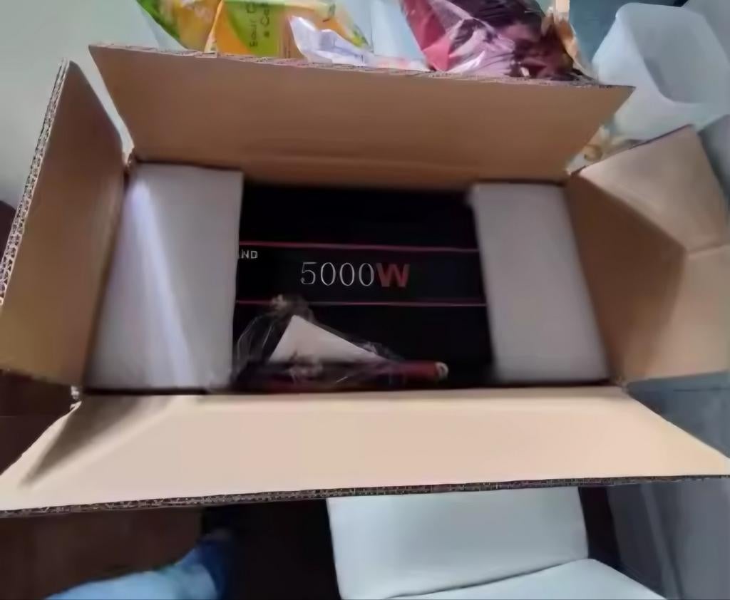 NIEUW!! Omvormer 5000W 12V naar 230V Zuivere Sinus, Ophalen of Verzenden
