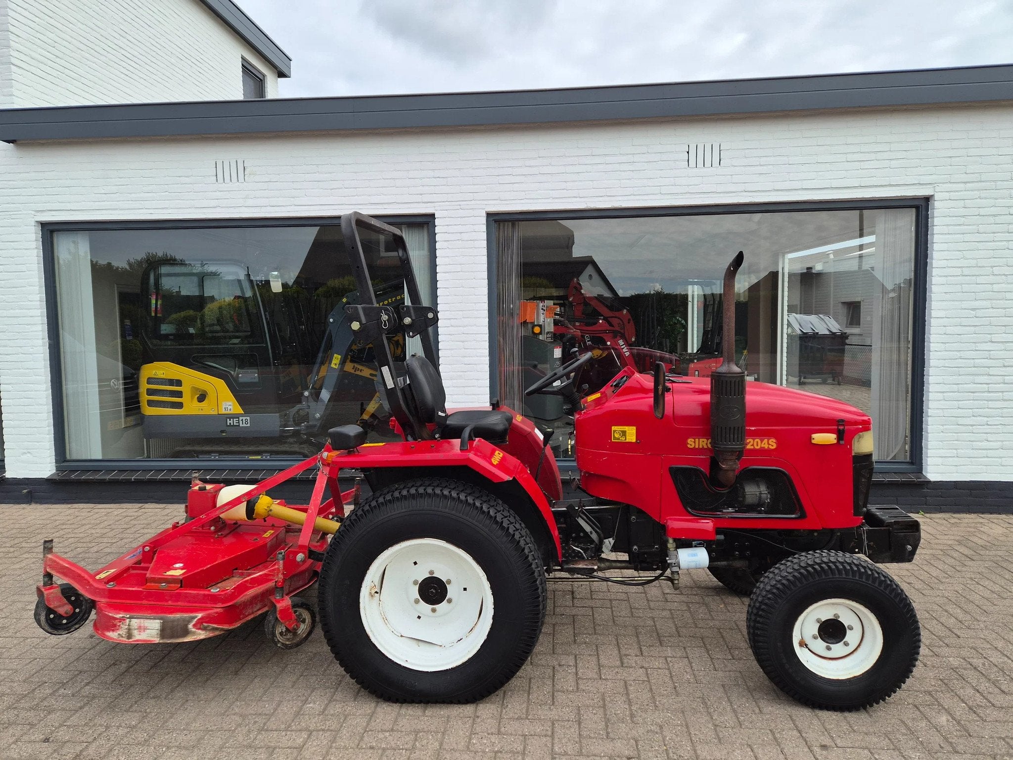 Iseki Minitractor met maaidek 204 miditractor yanmar, Overige aandrijving, Overige typen, Iseki