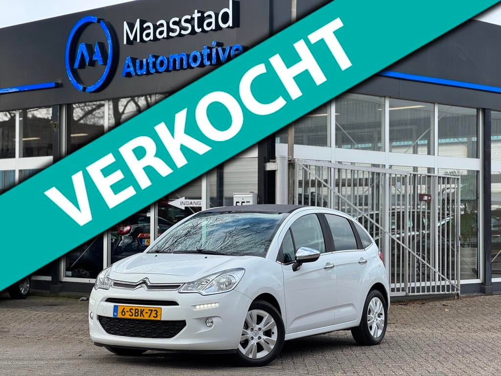 Citroen C3 1.2 VTi Collection Luxe uitvoering Lage kms Nette, Auto's, Voorwielaandrijving, Euro 5, Stof, Gebruikt