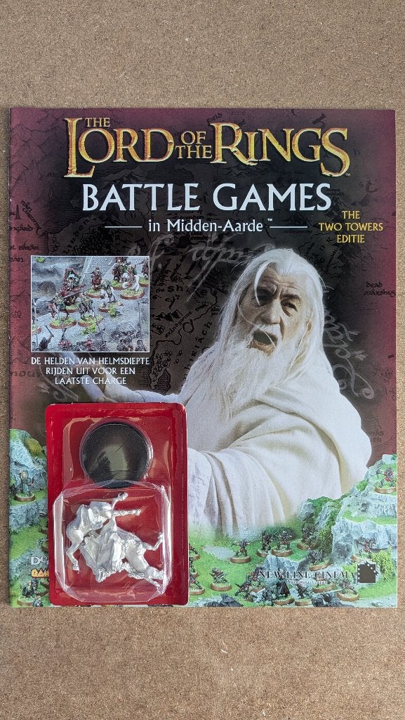 Gandalf the White Mounted - Metal, Ophalen of Verzenden