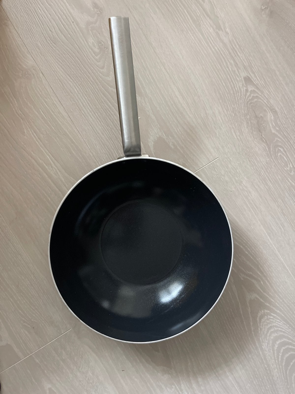 GreenPan Wokpan -, Huis en Inrichting, Antiaanbaklaag, Aluminium, Ophalen of Verzenden, Zo goed als nieuw