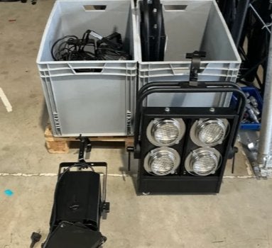 Showtec Beam spots en stageblinders (11x), Ophalen, ., ., Licht