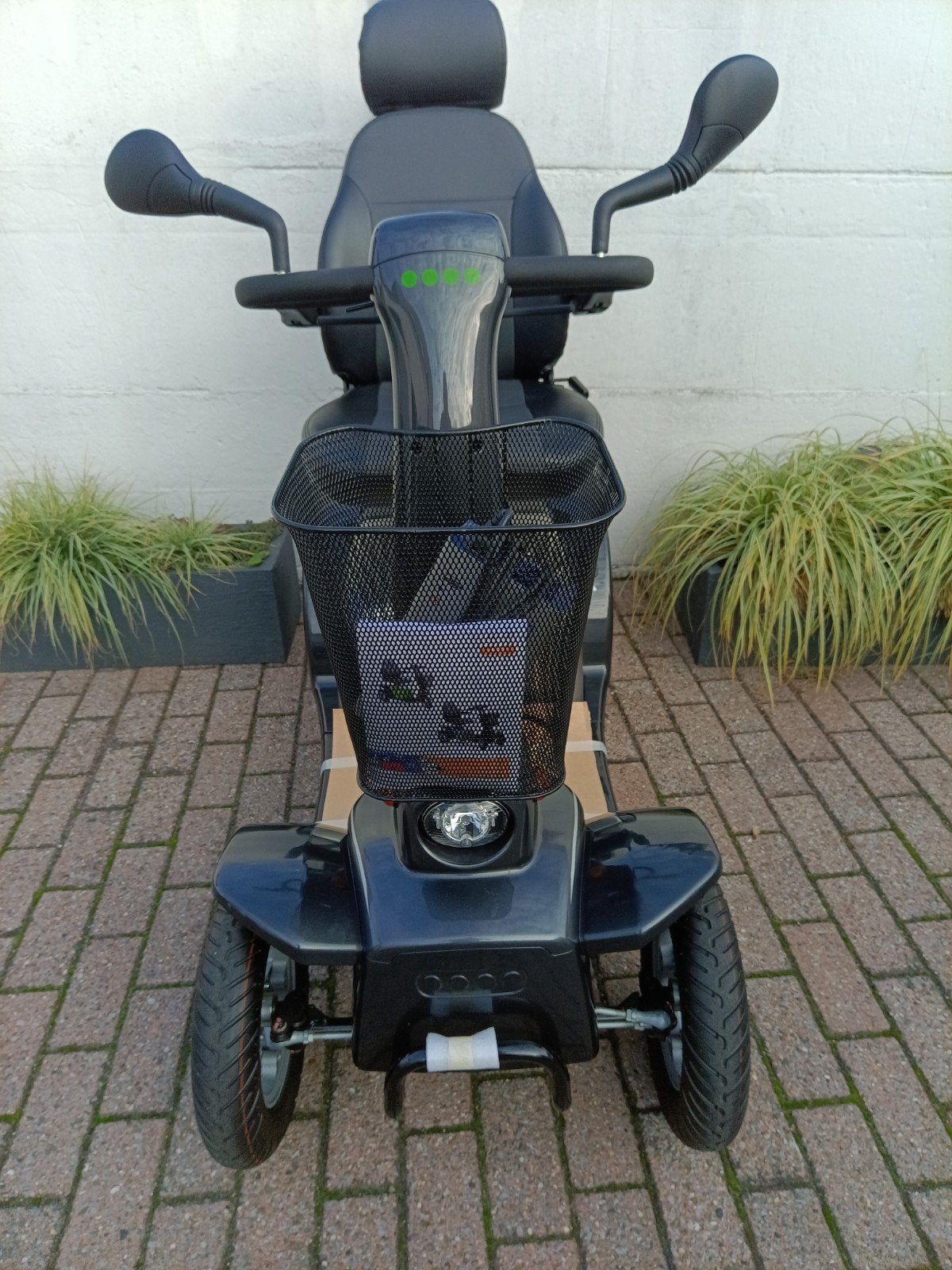 ALS NIEUW️❗️SCOOTMOBIEL MEZZO 4 Life & Mobility TOTAL 614 km, Ophalen of Verzenden, Zo goed als nieuw, Elektrische rolstoel
