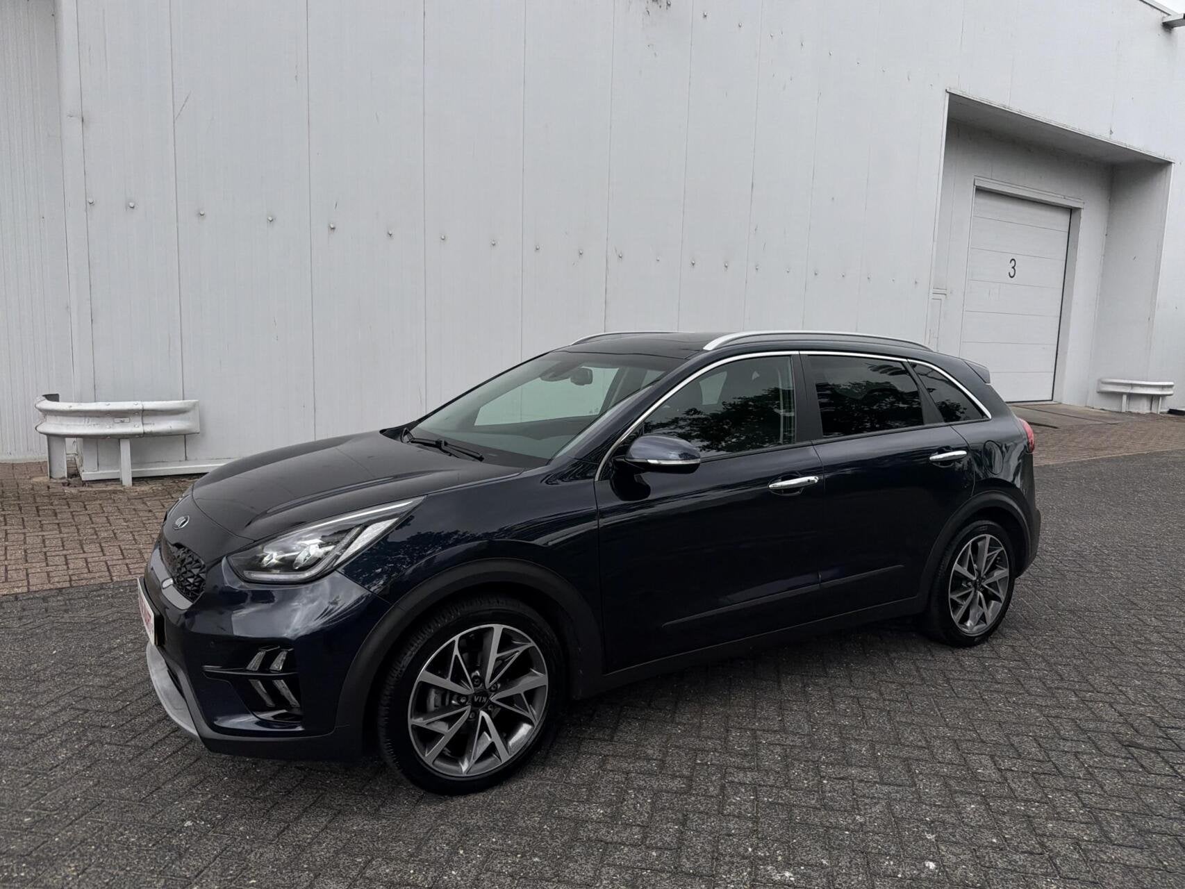 Kia Niro 1.6 GDi Hybrid ExecutiveLine - ACC/OPENDAK/LEER/NAP, Auto's, Gebruikt, Euro 6, Blauw, 1390 kg