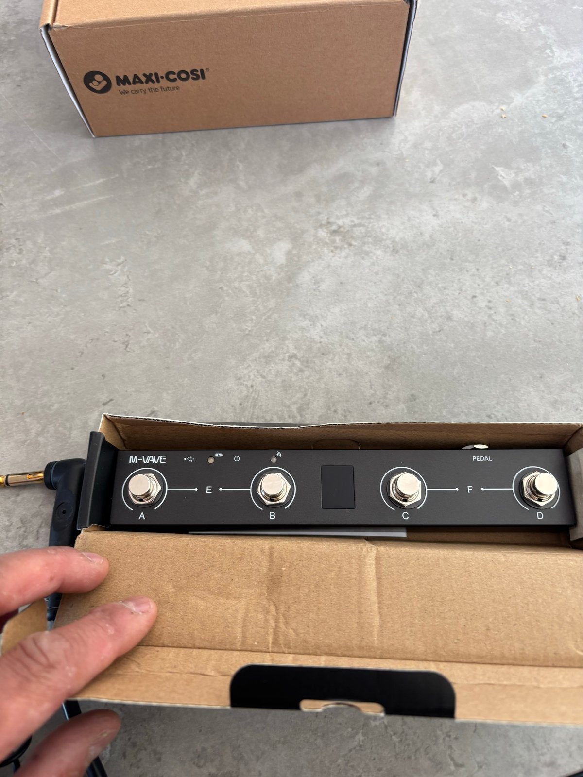 M-vave chocolate v1 wireless midi pedaal, Muziek en Instrumenten, Midi-apparatuur, Ophalen of Verzenden, Nieuw