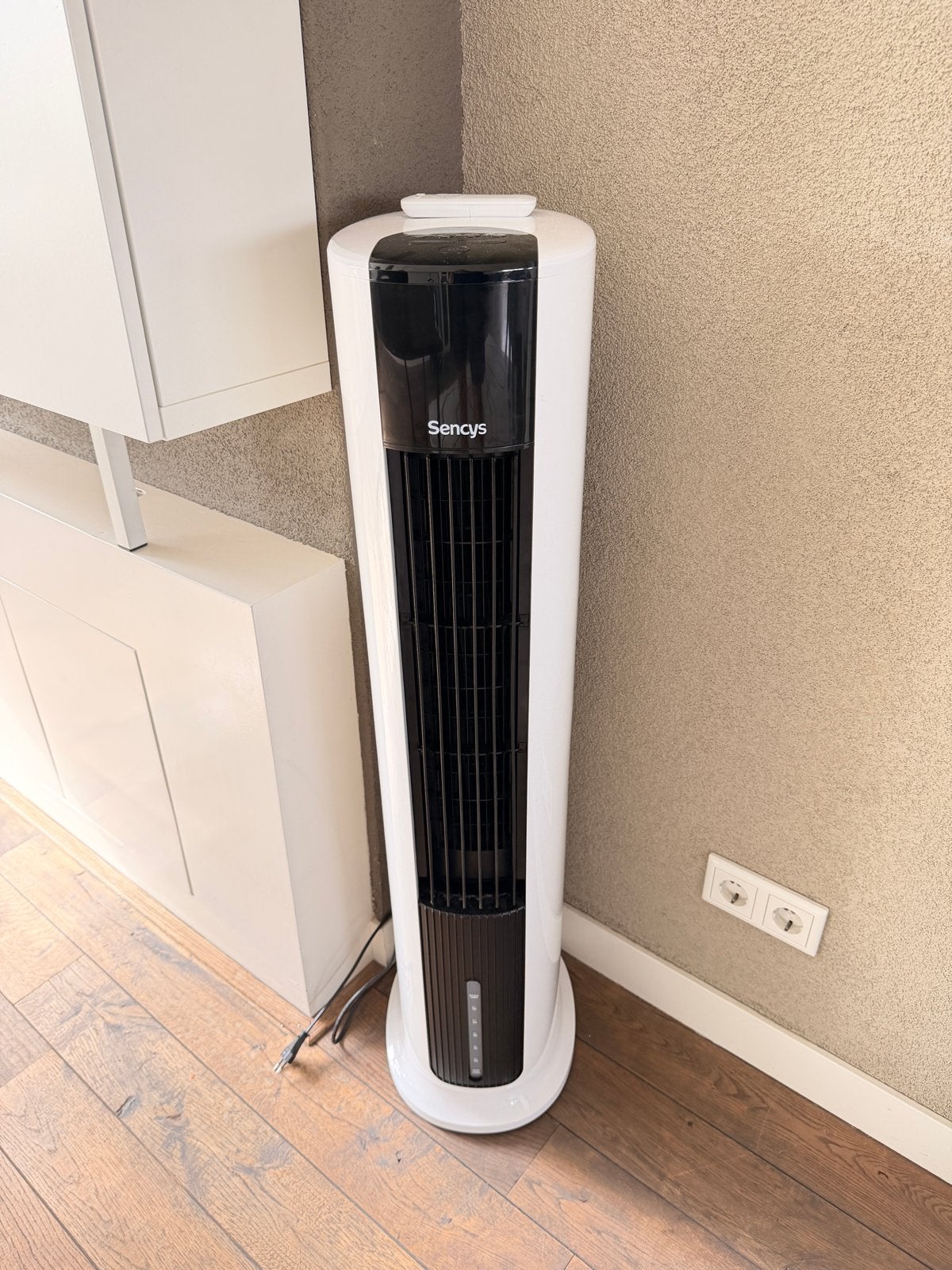 Sencys luchtkoeler/ventilator/waaier  7 liter, Witgoed en Apparatuur, Ophalen, Ventilator met afstandsbediening, Zo goed als nieuw
