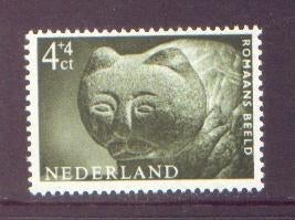 Nederland 1962 766 Zomer 4c, Romaans beeld, Ongebruikt, Postzegels en Munten, Postzegels | Nederland, Ophalen of Verzenden, Na 1940