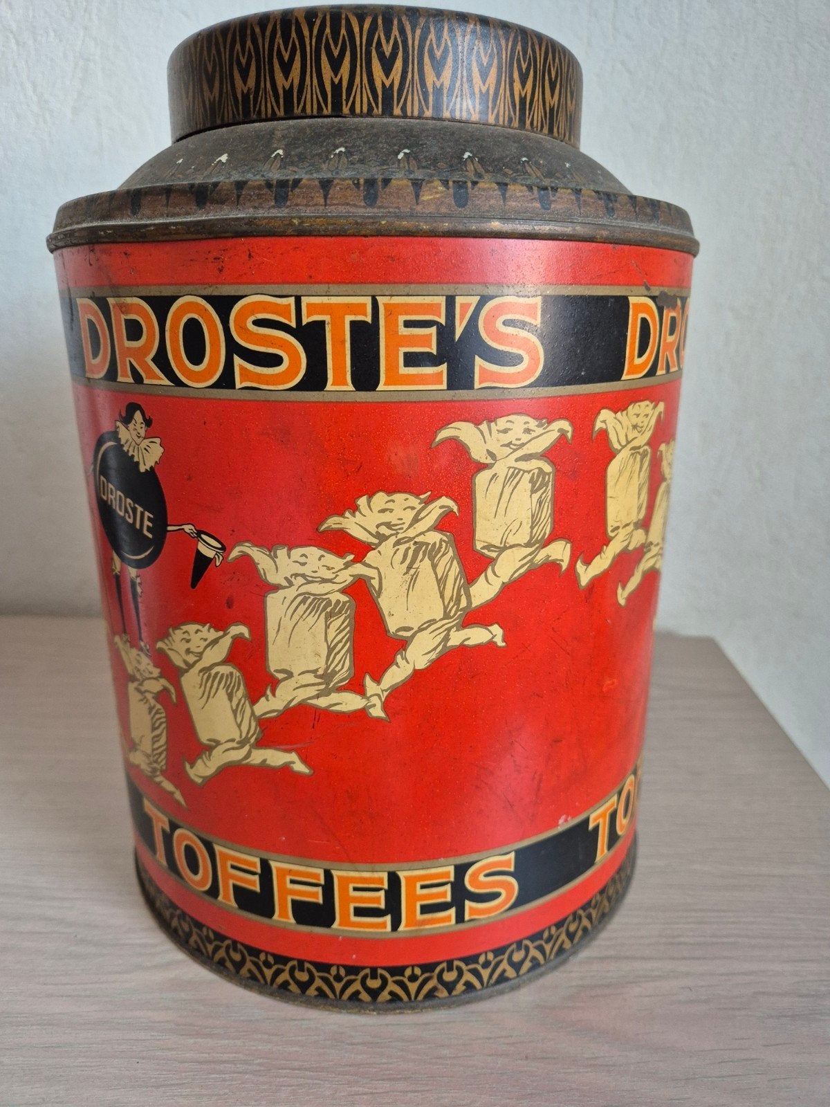 Droste toffees tonnetje, Ophalen of Verzenden, Zo goed als nieuw, Overige, Droste