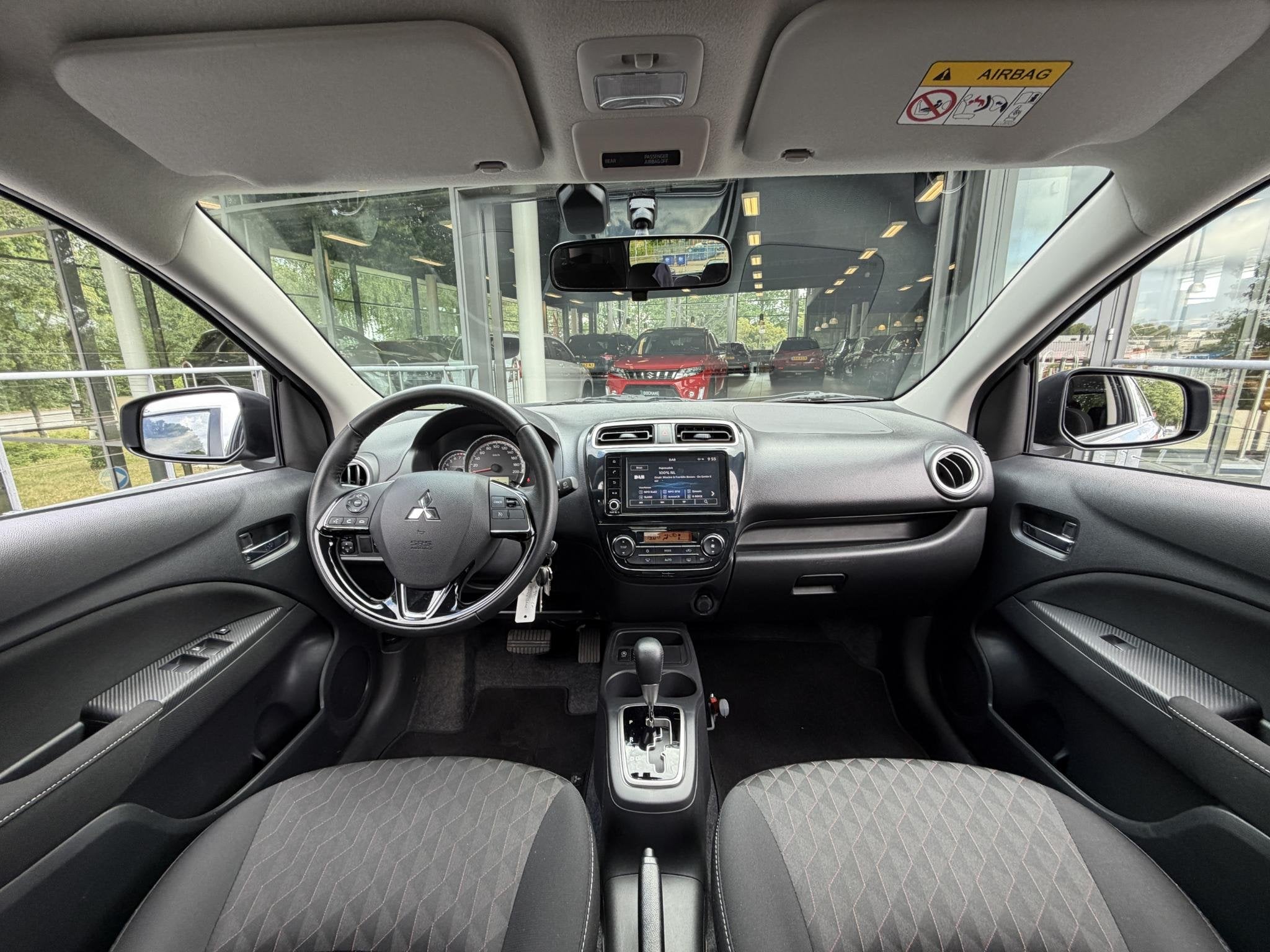 Mitsubishi Space Star 1.2 Dynamic Automaat 71PK | Climate Co, Dealer onderhouden, Stof, Gebruikt, Origineel Nederlands