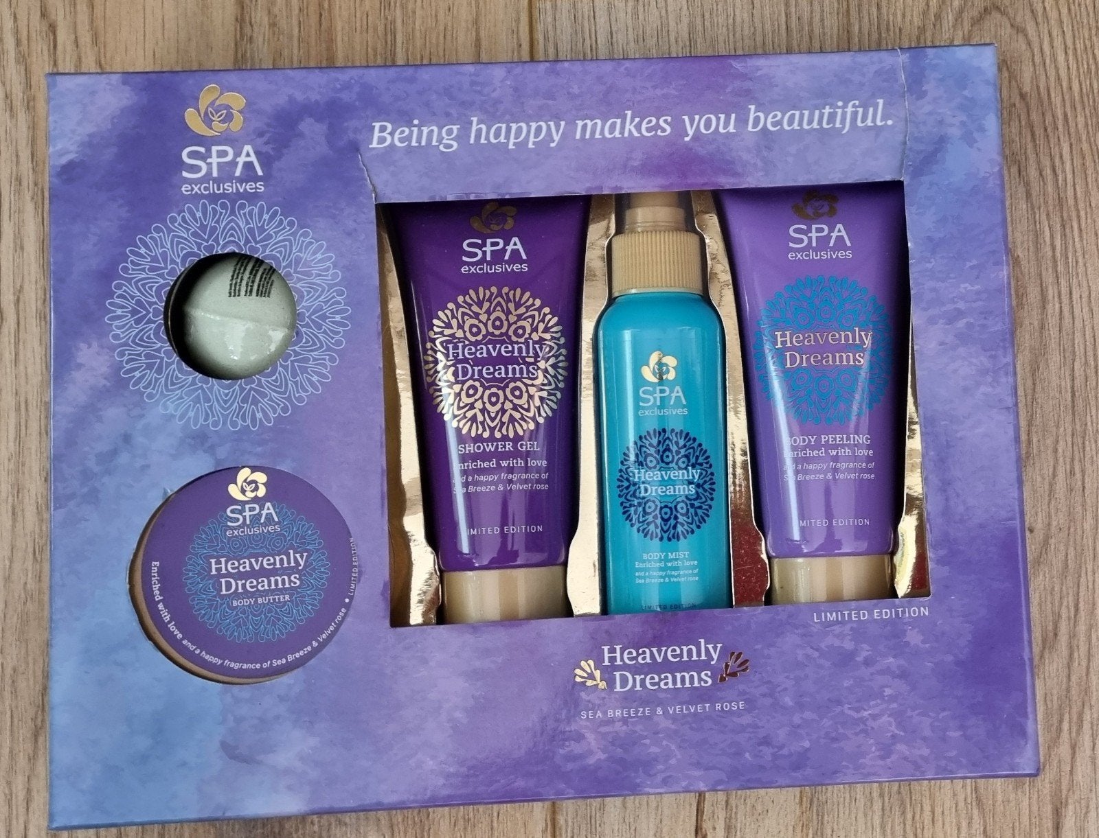 Spa geschenkendoos heavenly dreams. NIEUW, Ophalen of Verzenden, Nieuw, Bad & Douche