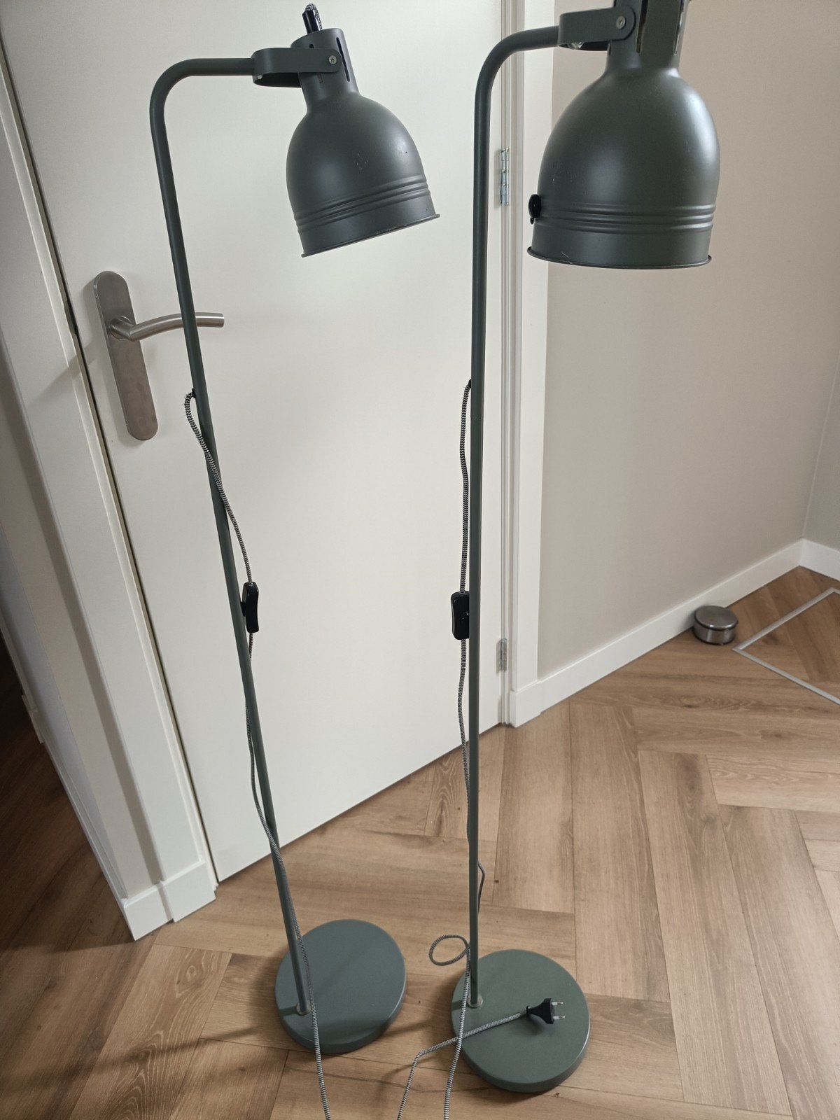 staande lampen, Ophalen