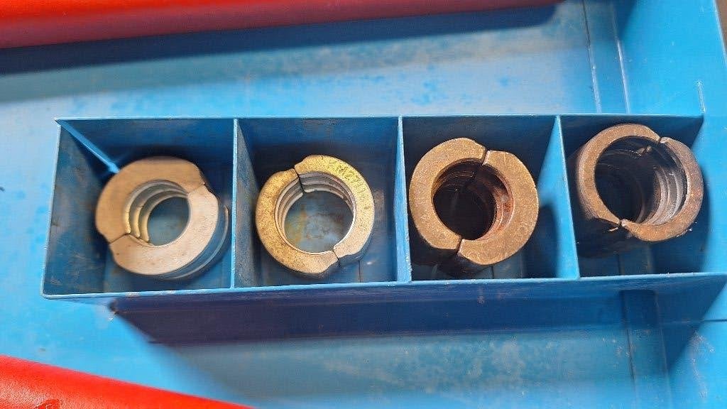 Uponor handperstang met U16 - U20 + Th16 - Th20 bekken!, ., Ophalen of Verzenden, Zo goed als nieuw, .