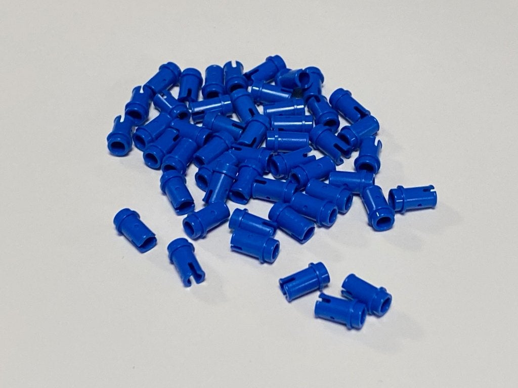 Partij 50x nieuwe Lego Technic pin 1/2 in diverse kleuren, Overige thema's, Lego, Nieuw, Ophalen of Verzenden