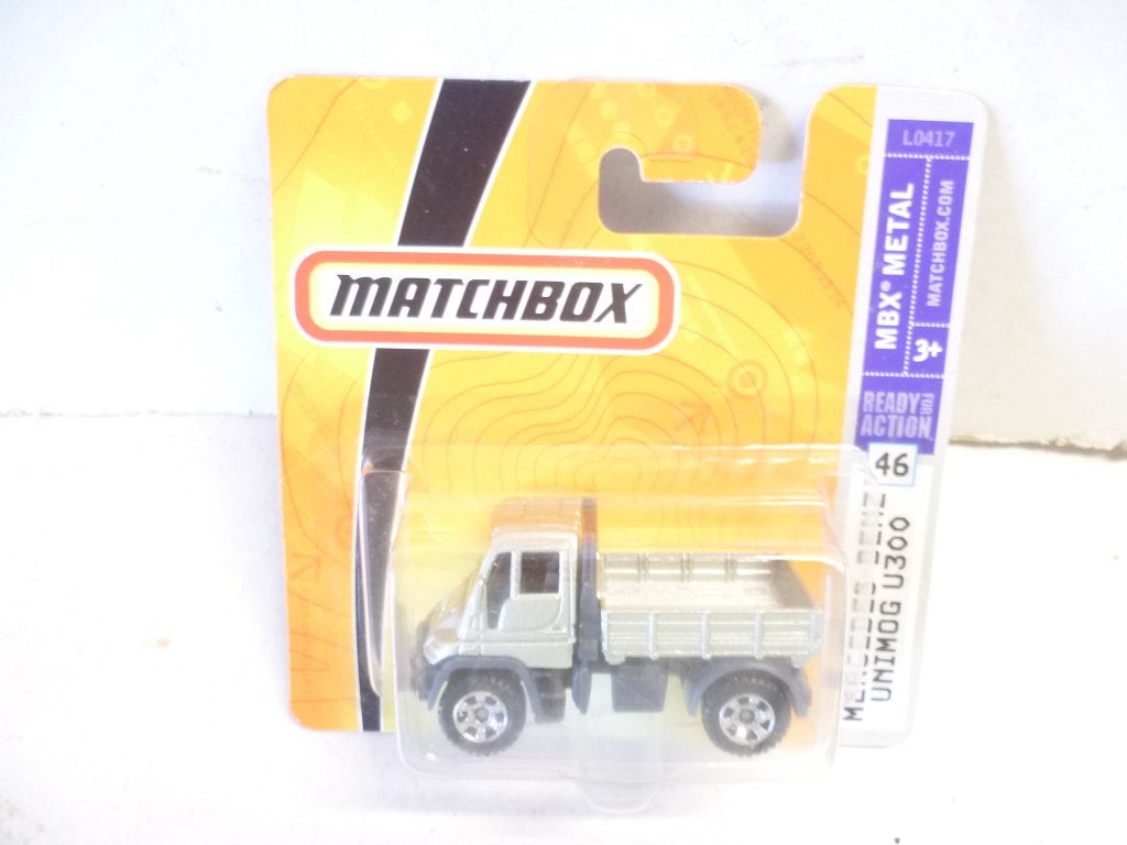 Matchbox 2007 Mercedes Unimog U300 in blister modelauto, Ophalen of Verzenden, Nieuw, Auto