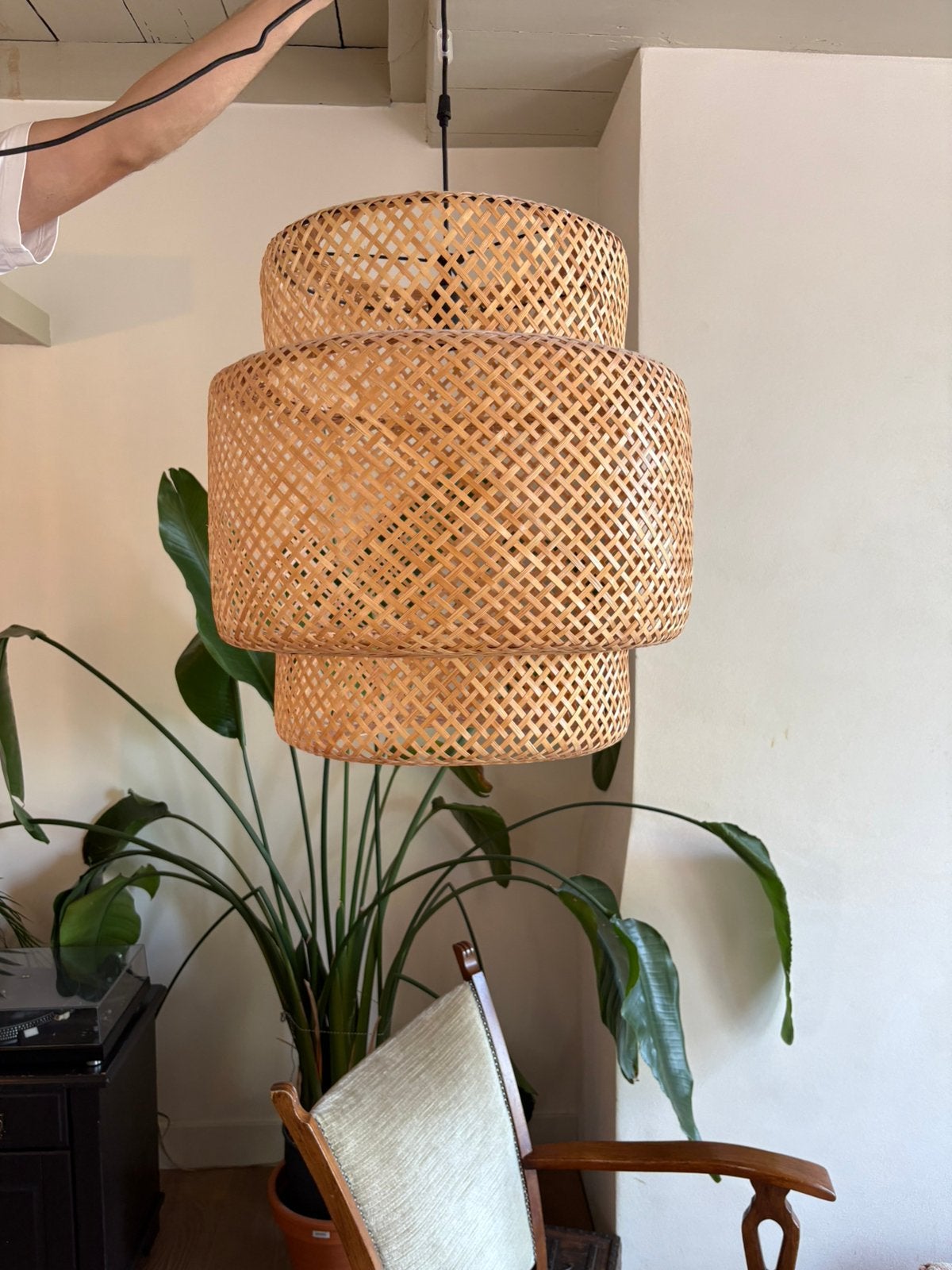 Hanglamp Ikea sinnerlig, Ophalen, Zo goed als nieuw, Minder dan 50 cm