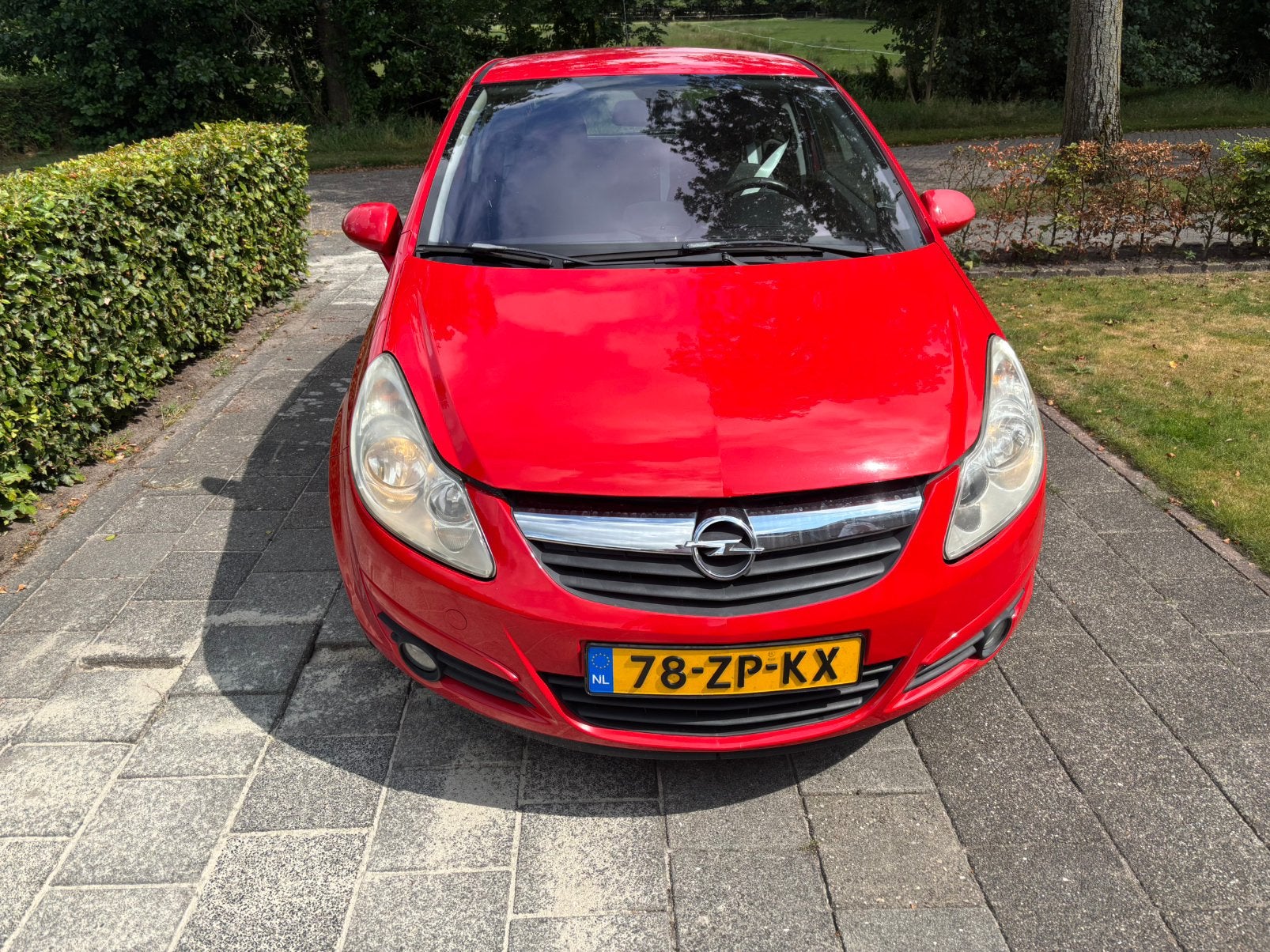 Opel Corsa 1.4 16V 5D 2008 Zwart, Ophalen of Verzenden, Gereviseerd, Opel