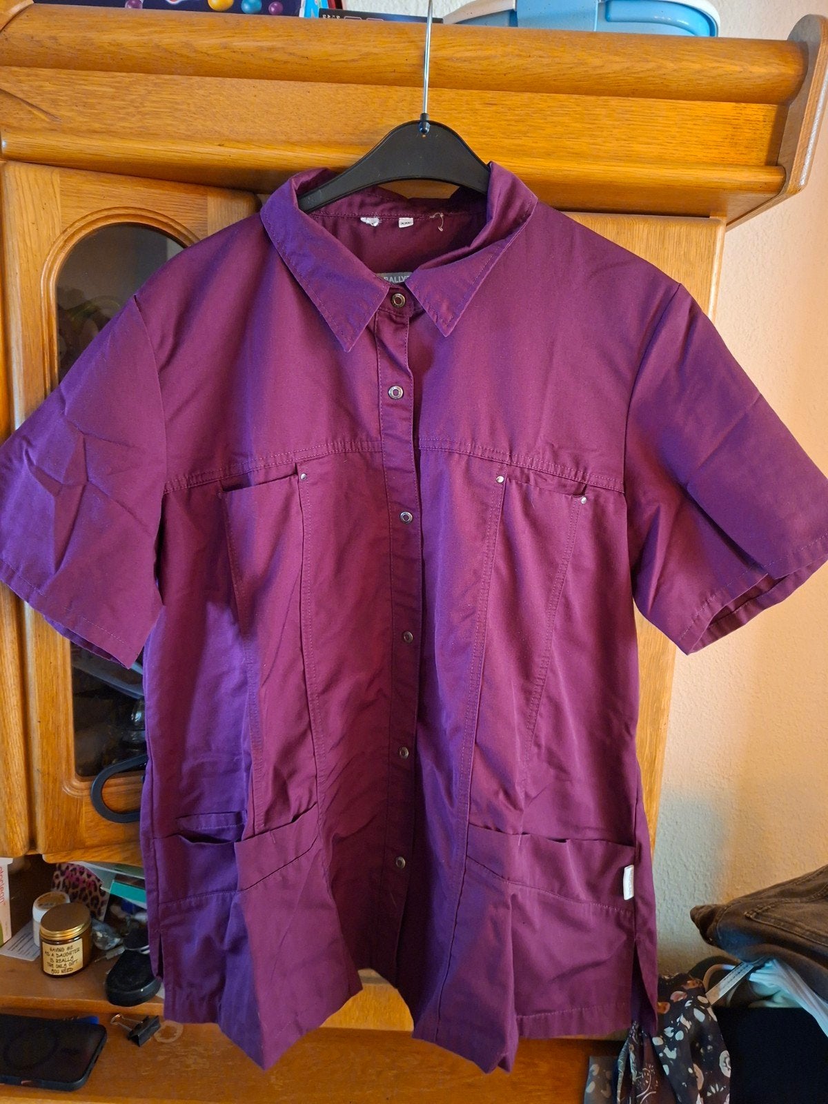 BALLYCLARE Paarse Blouse/Tuniek Maat XXL, BALLYCLARE, Ophalen of Verzenden, Gedragen