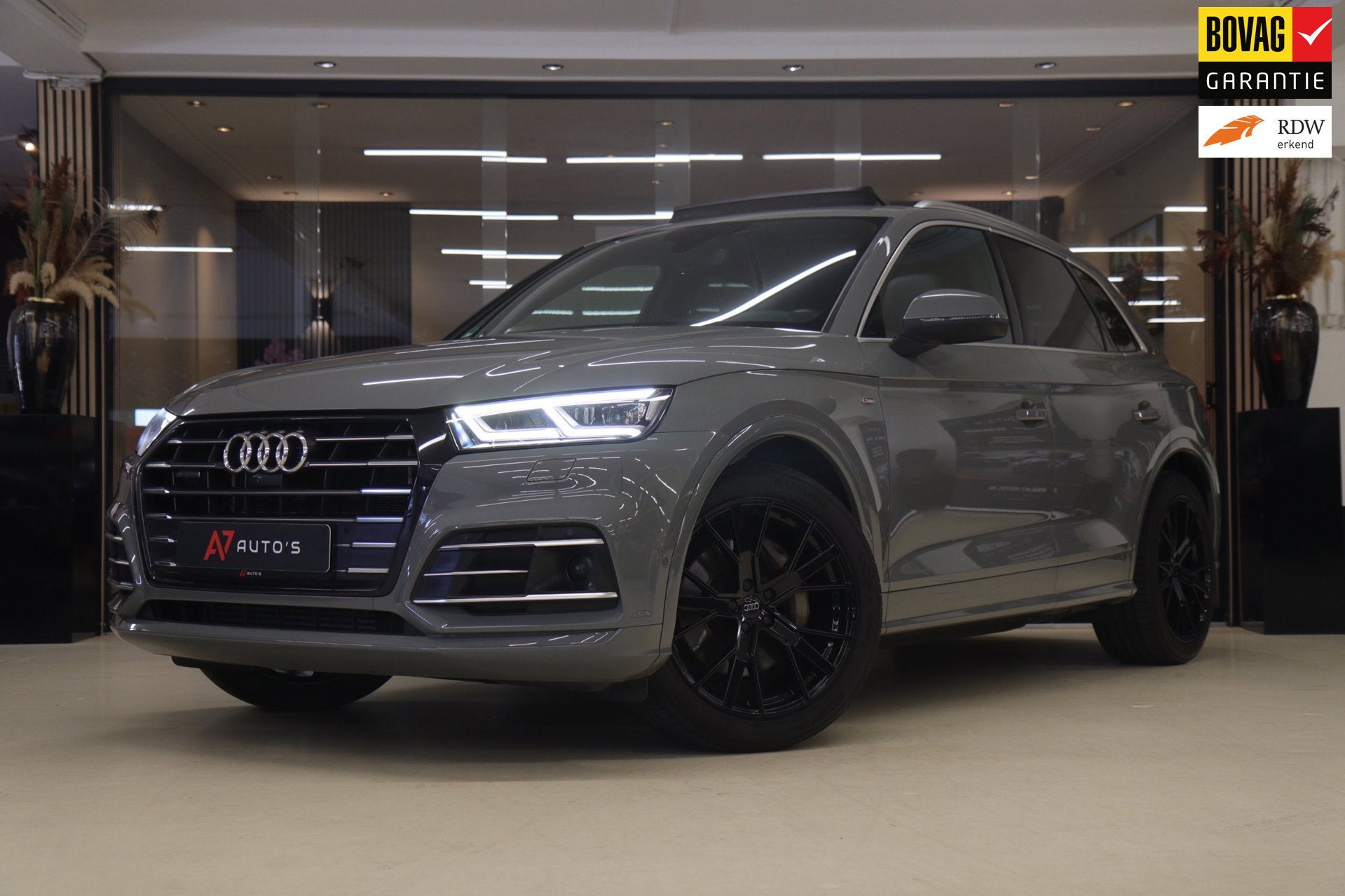 Audi Q5 55 TFSI e quattro Competition 3x S-LINE NARDO/PANO/3, Auto's, Automaat, Euro 6, Bedrijf, Hybride Elektrisch/Benzine