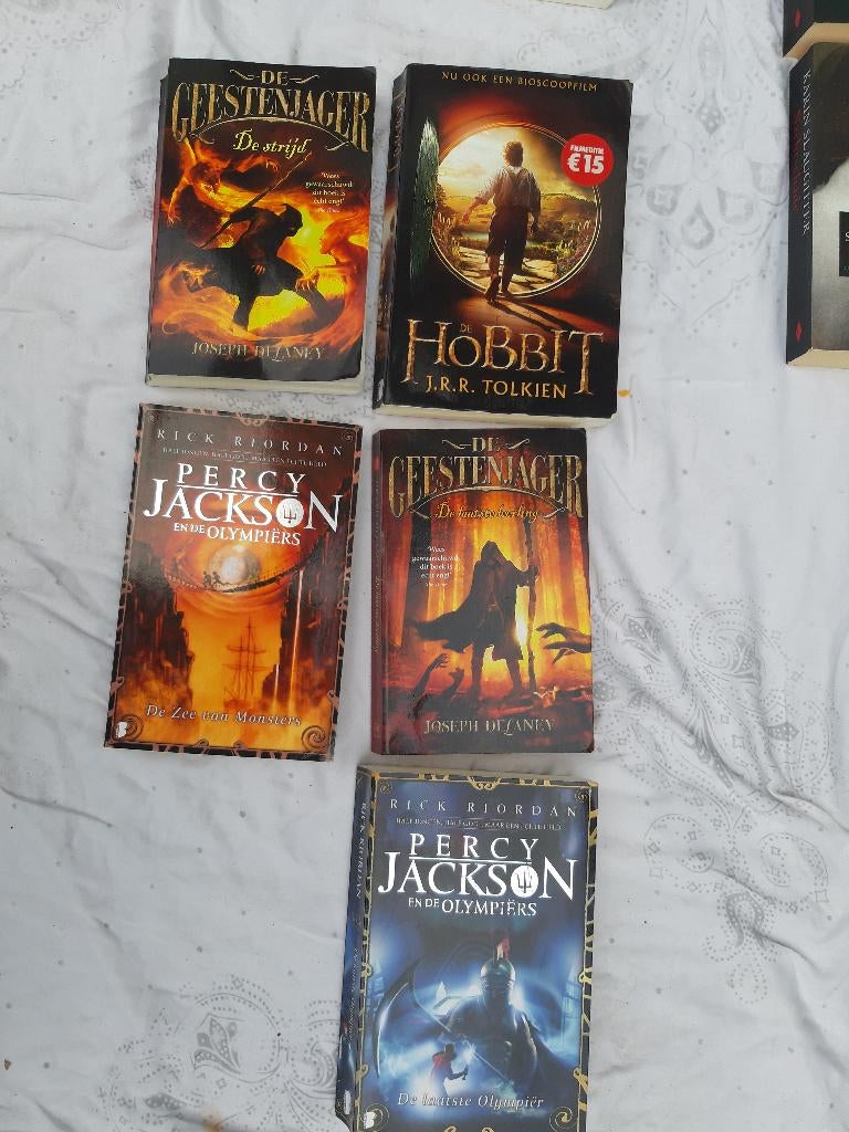 Percy Jackson en de Olympiërs 2 en 5 - De laatste Olympie, Boeken, Romans, Zo goed als nieuw, Europa overig, Ophalen